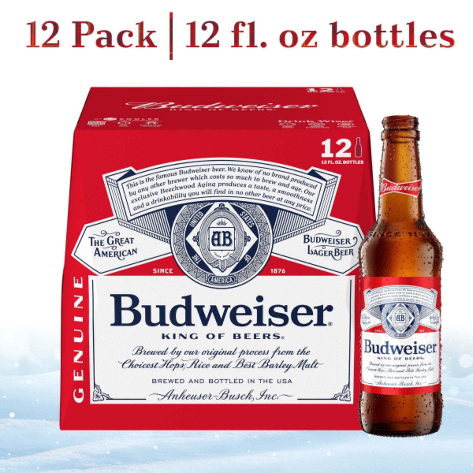 Budweiser 12pk BTL