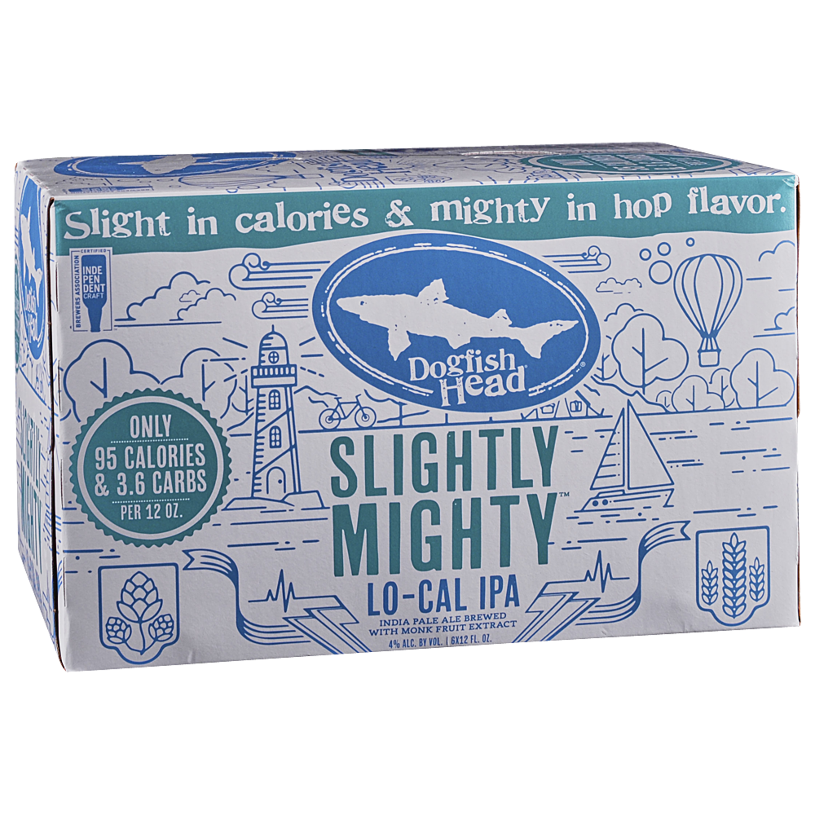 Dogfish Head Slightly Mighty 6pk