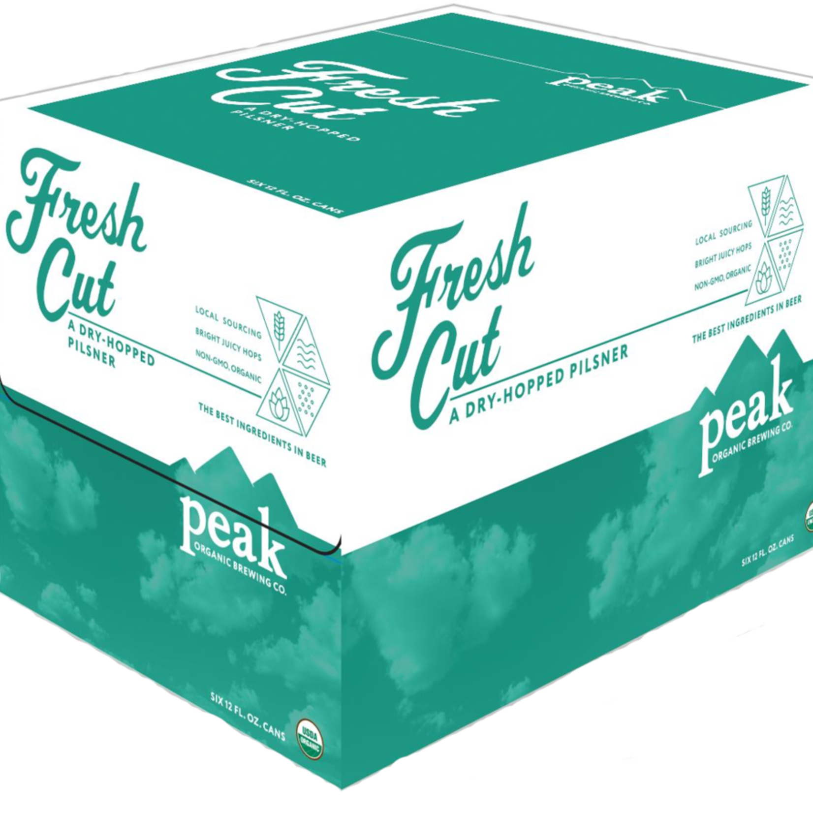 Peak Organic Fresh Cut 6pk