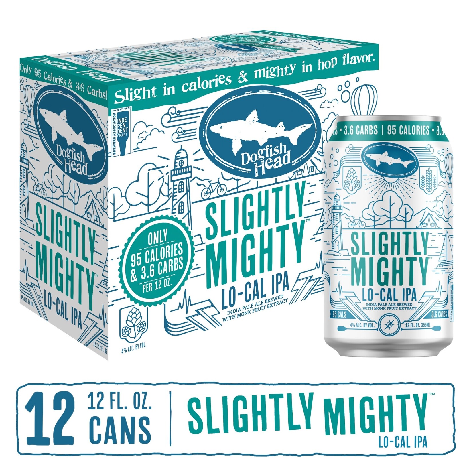 Dogfish Head Slightly Mighty 12pk