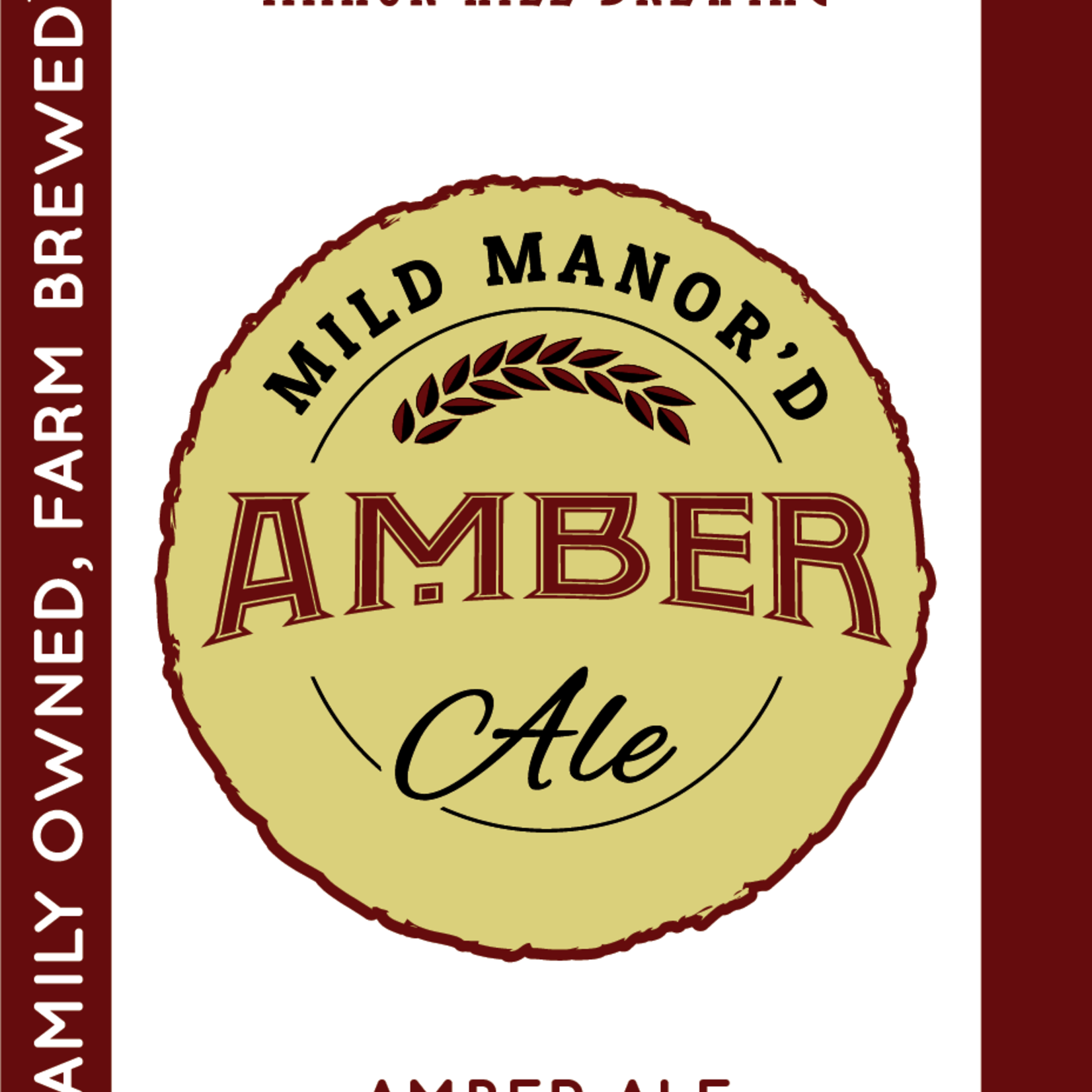 Manor Hill Mild Manor'd Amber 6pk CN