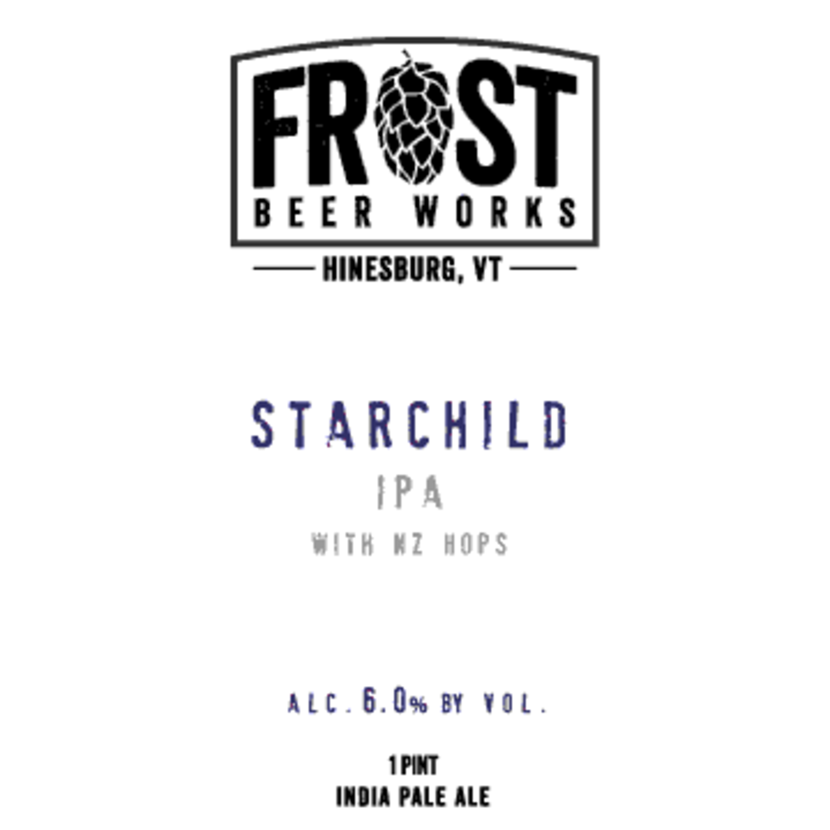 Frost Starchild IPA 4pk CN