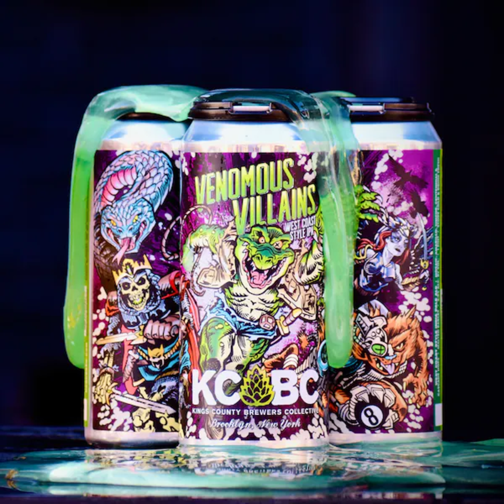 KCBC Venomous Villains 4pk