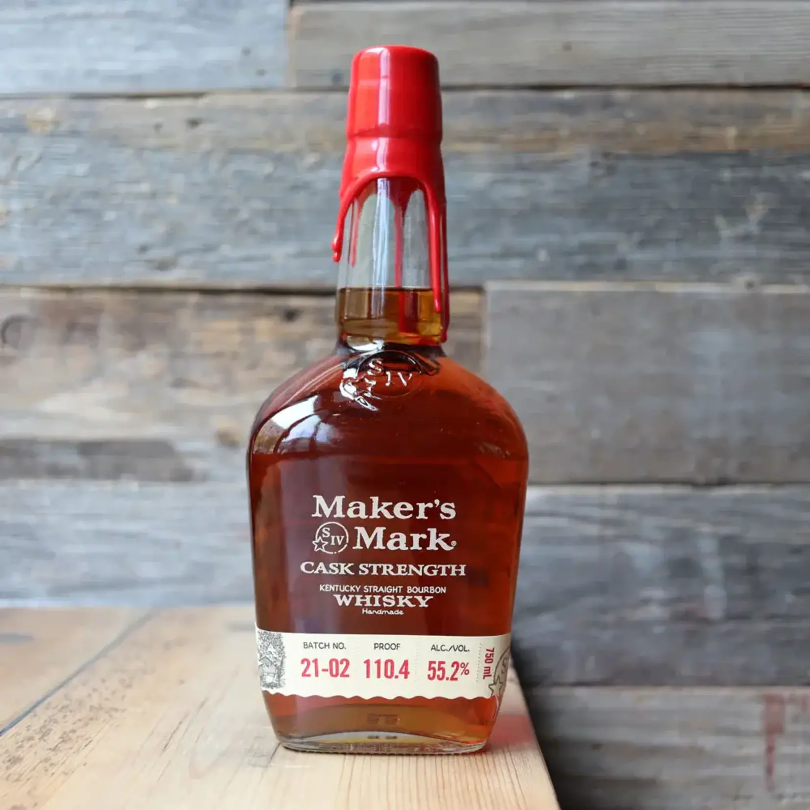 Maker's Mark Cask Strength Kentucky Bourbon Whiskey 750ml