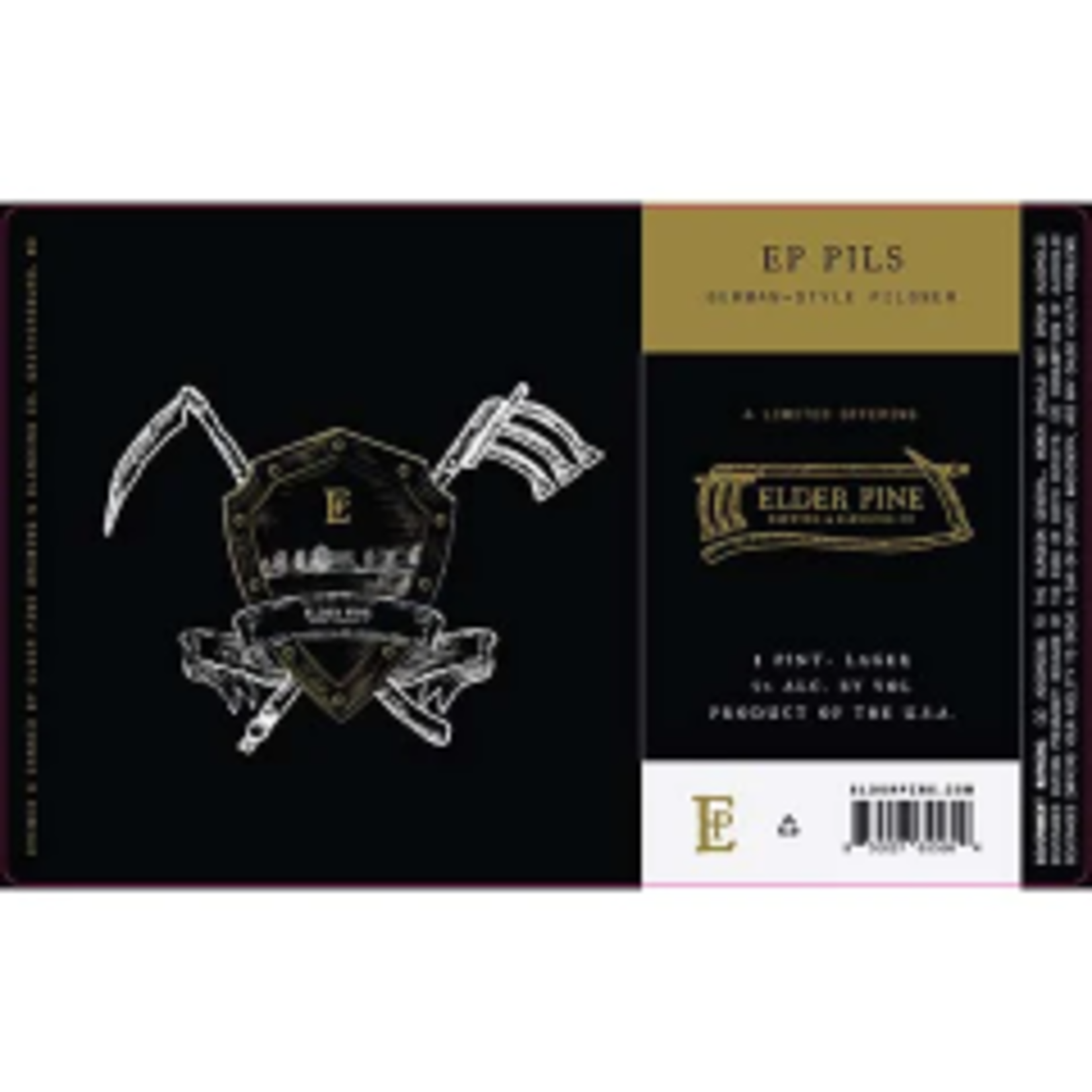 Elder Pine EP Pils 16oz CN