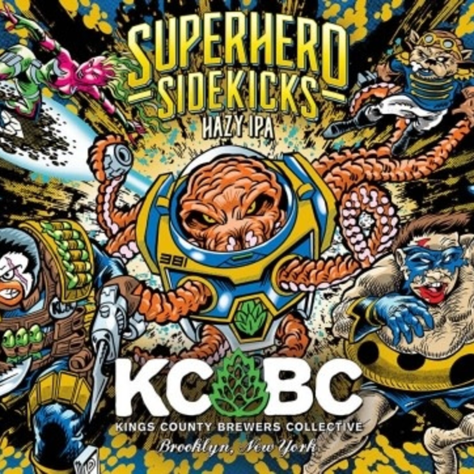 KCBC Superhero Sidekicks 16oz CN