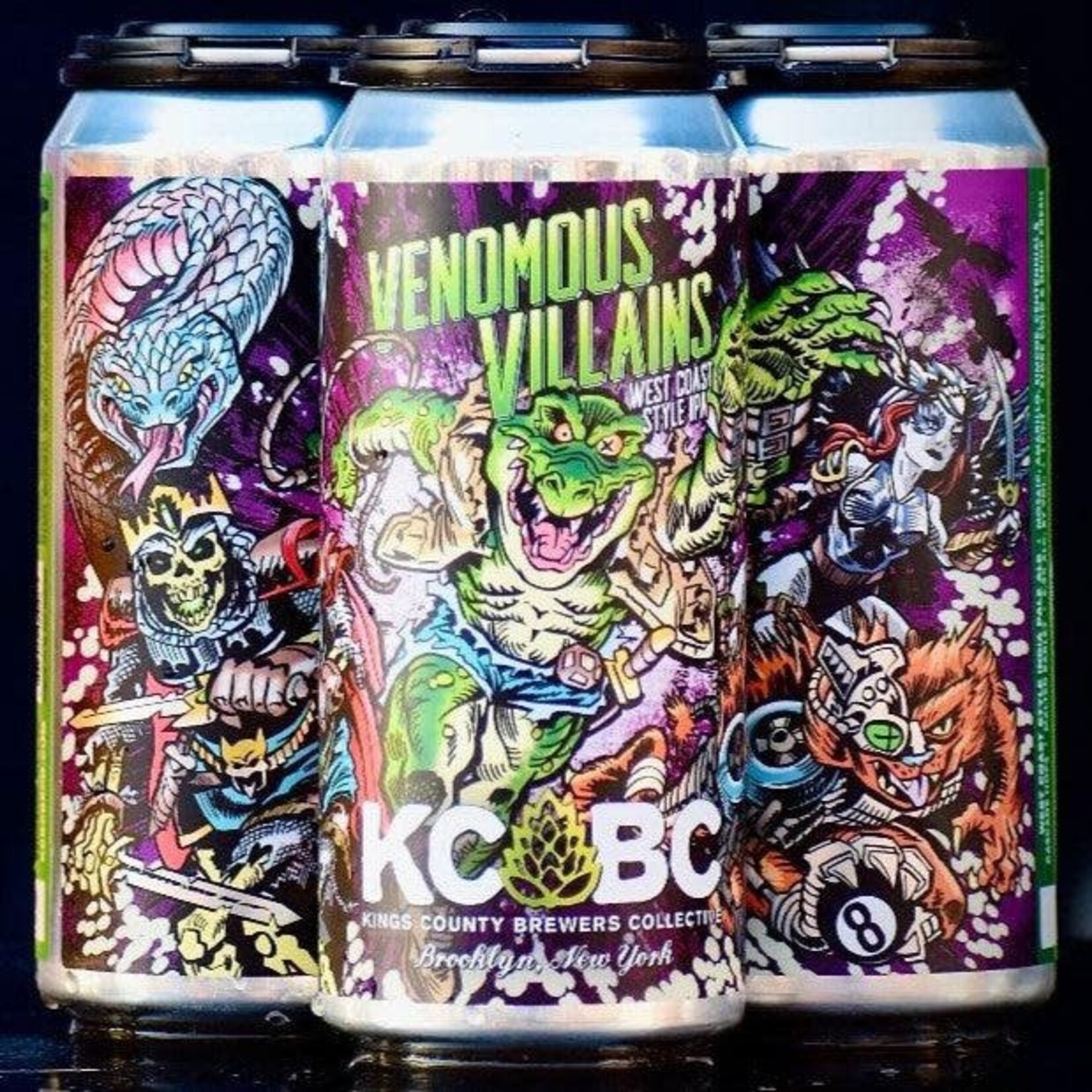 KCBC Venomous Villains 16oz CN