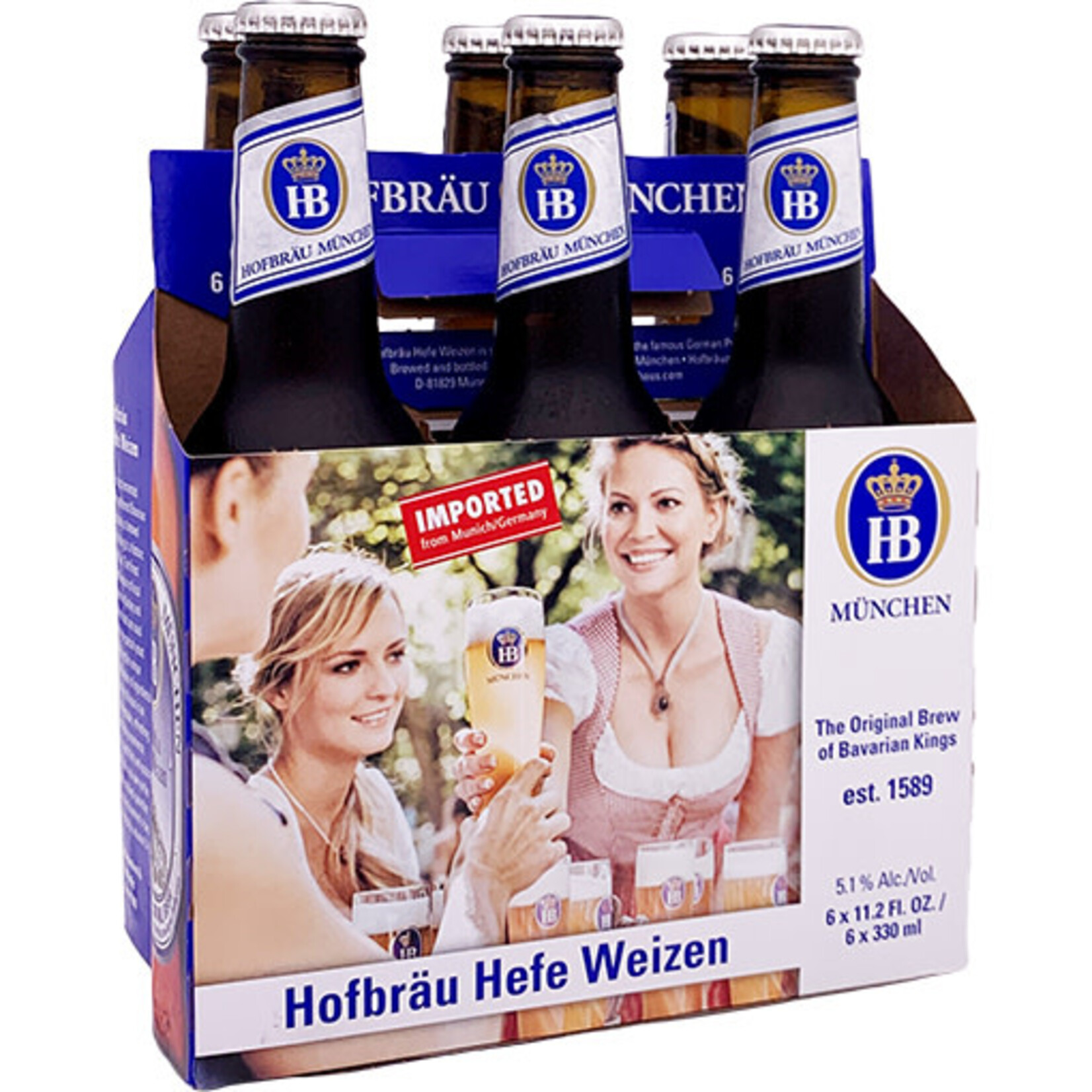 Hofbrau Hefe Weizen 6pk