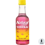 Natural Light Black Cherry Lemonade Vodka 50mL