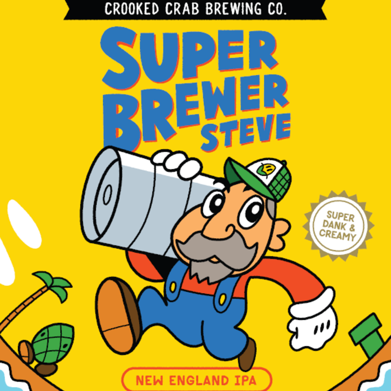 Crooked Crab Super Brewer Steve 16oz CN