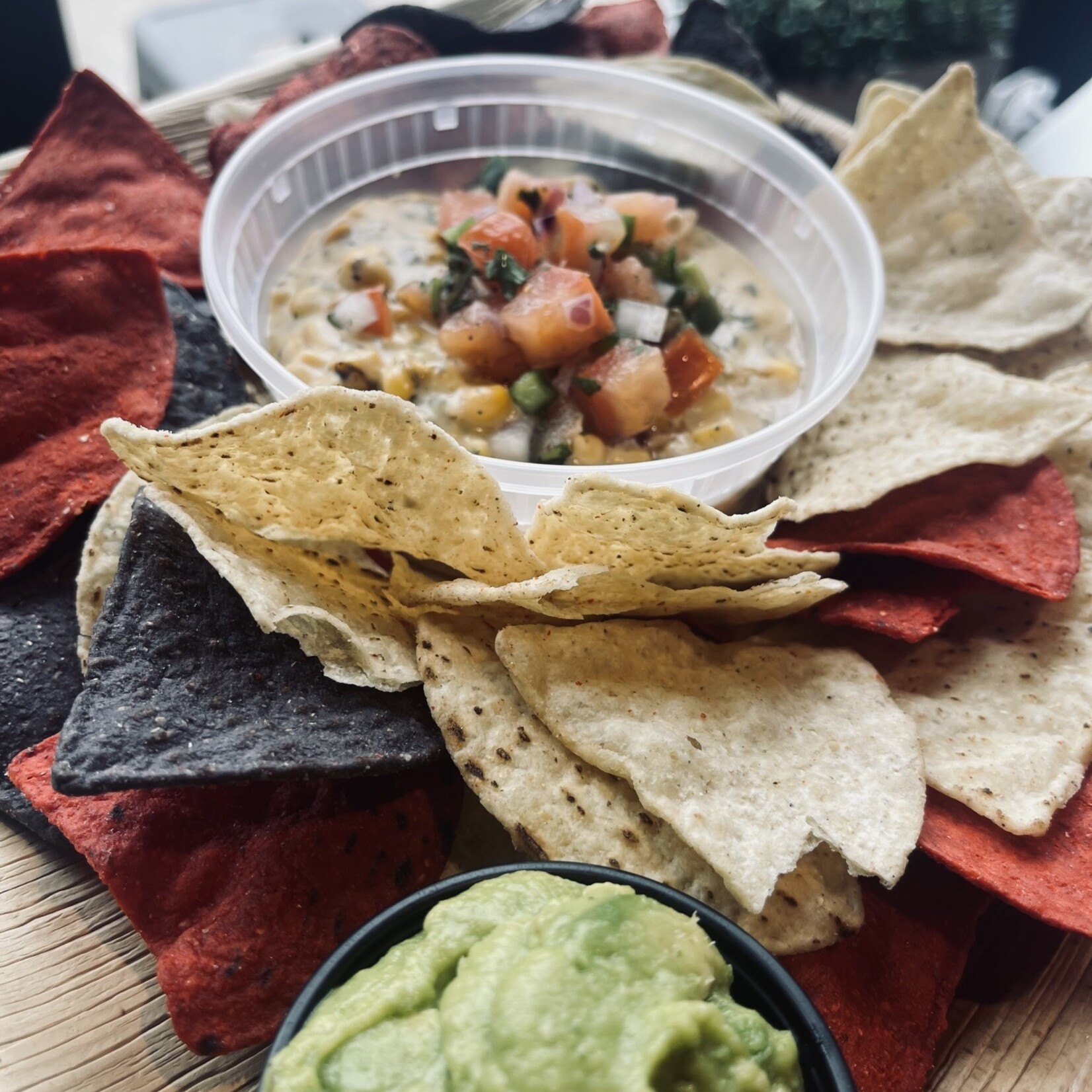 Street Corn Dip Nachos