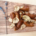 Grab and Go House Made  Dill Pretzels
