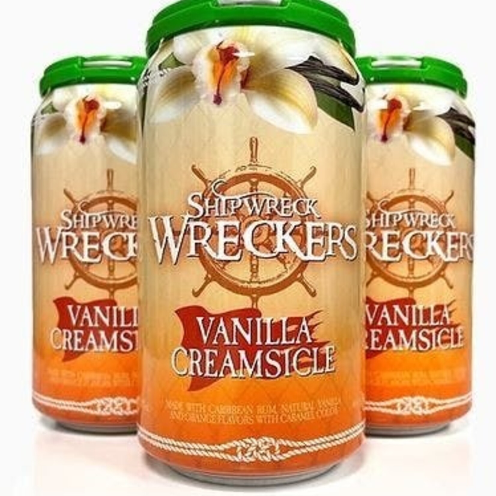Brinley Shipwreck Wreckers Vanilla Creamsicle 4pk CN Lighthouse Canton