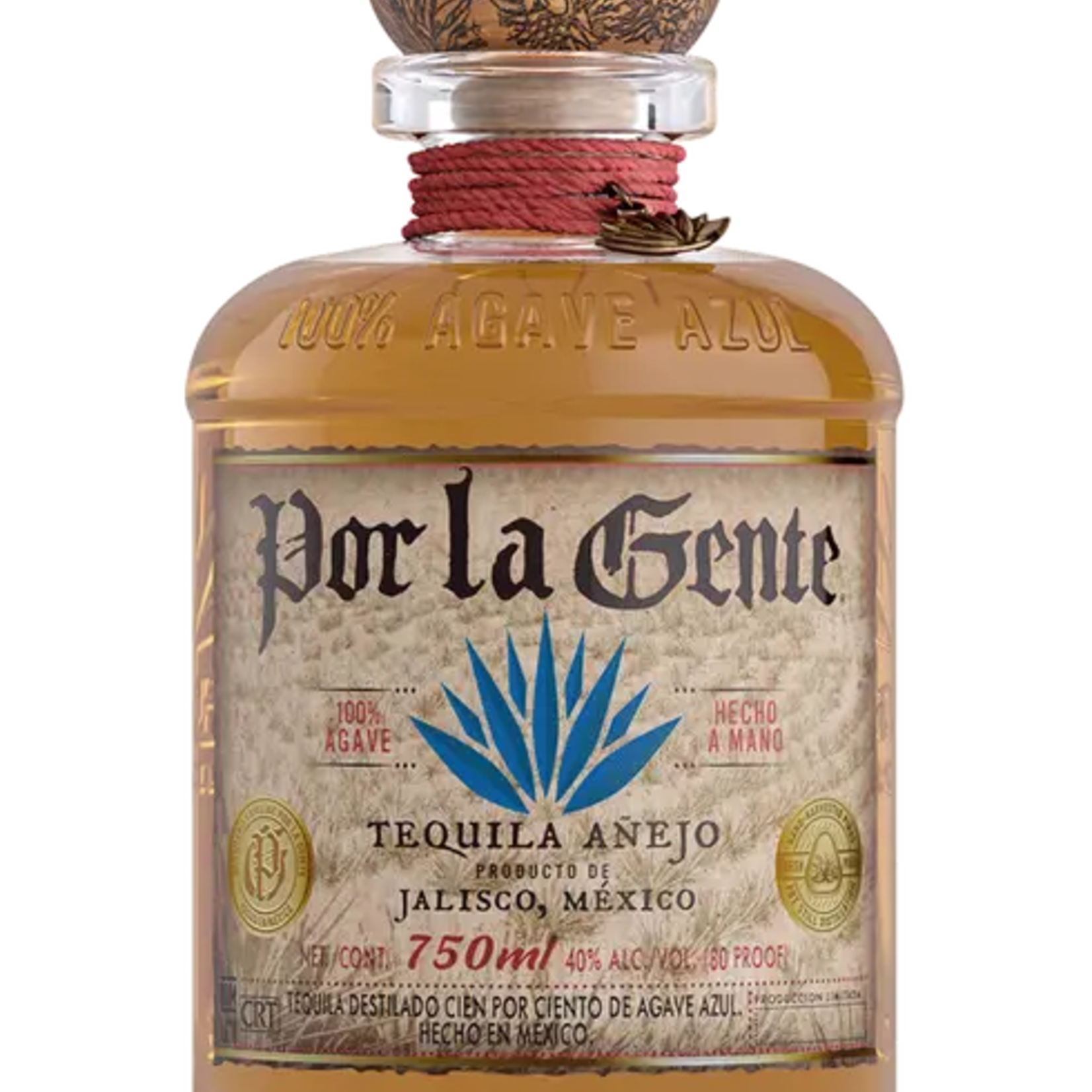 Por La Gente Tequila Anejo 750mL