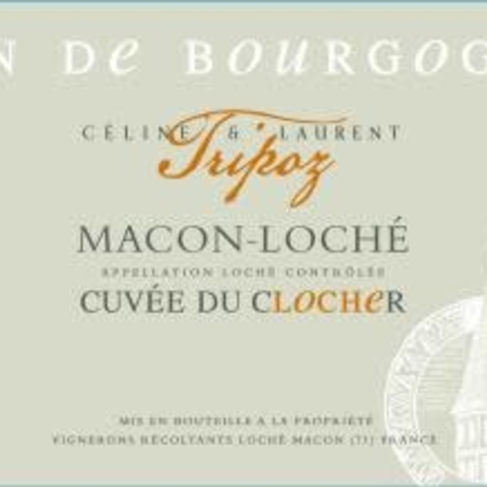 Céline & Laurent Tripoz, Macon Loche (2021) 750mL