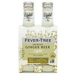 Fever Tree Light Ginger Beer 4pk