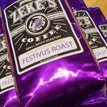 Zeke's Festivus Roast 1lb Whole Bean