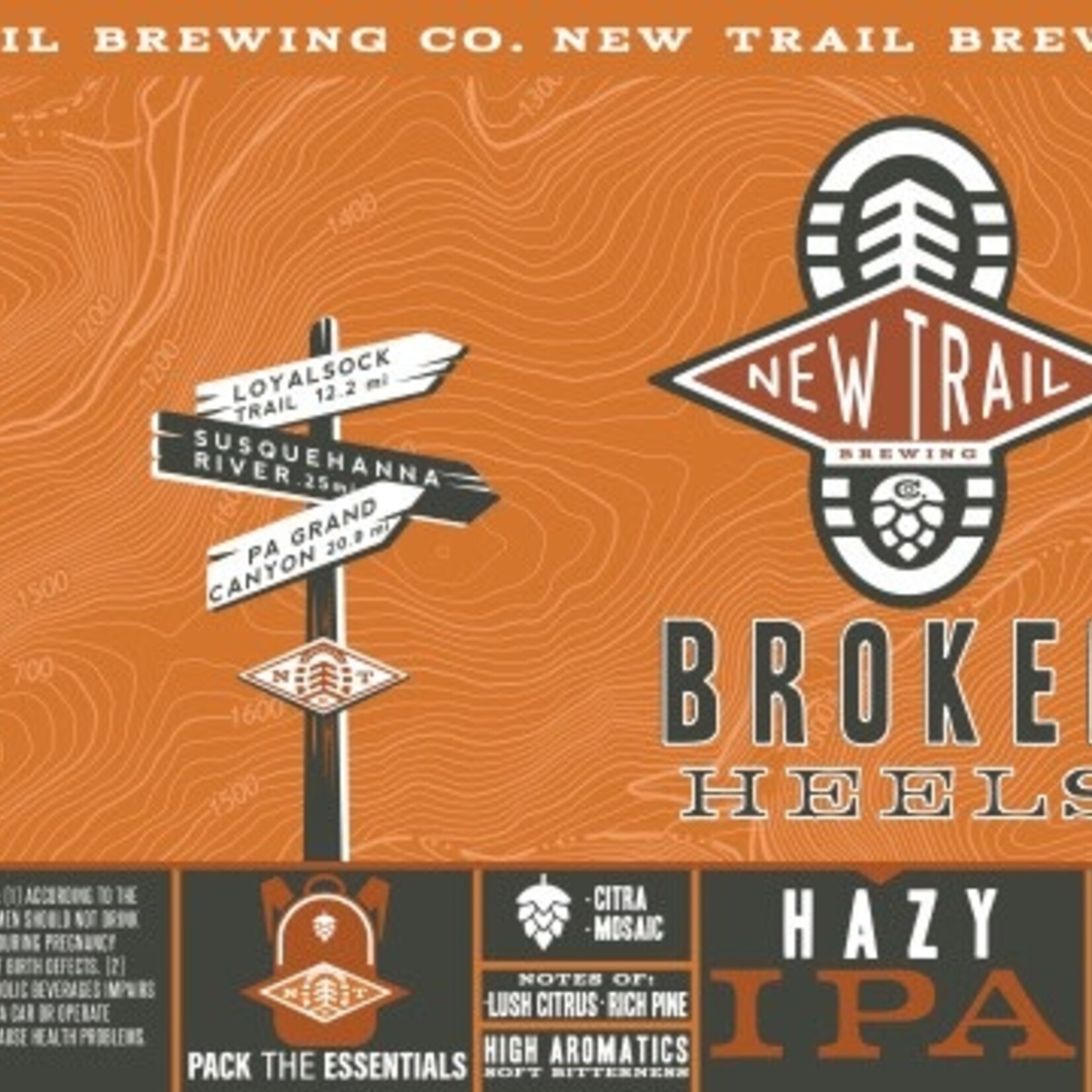 New Trail Broken Heels 16oz CN