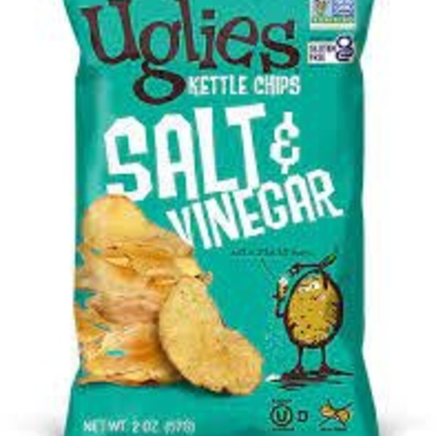 Uglies Chips Salt & Vinegar 2oz