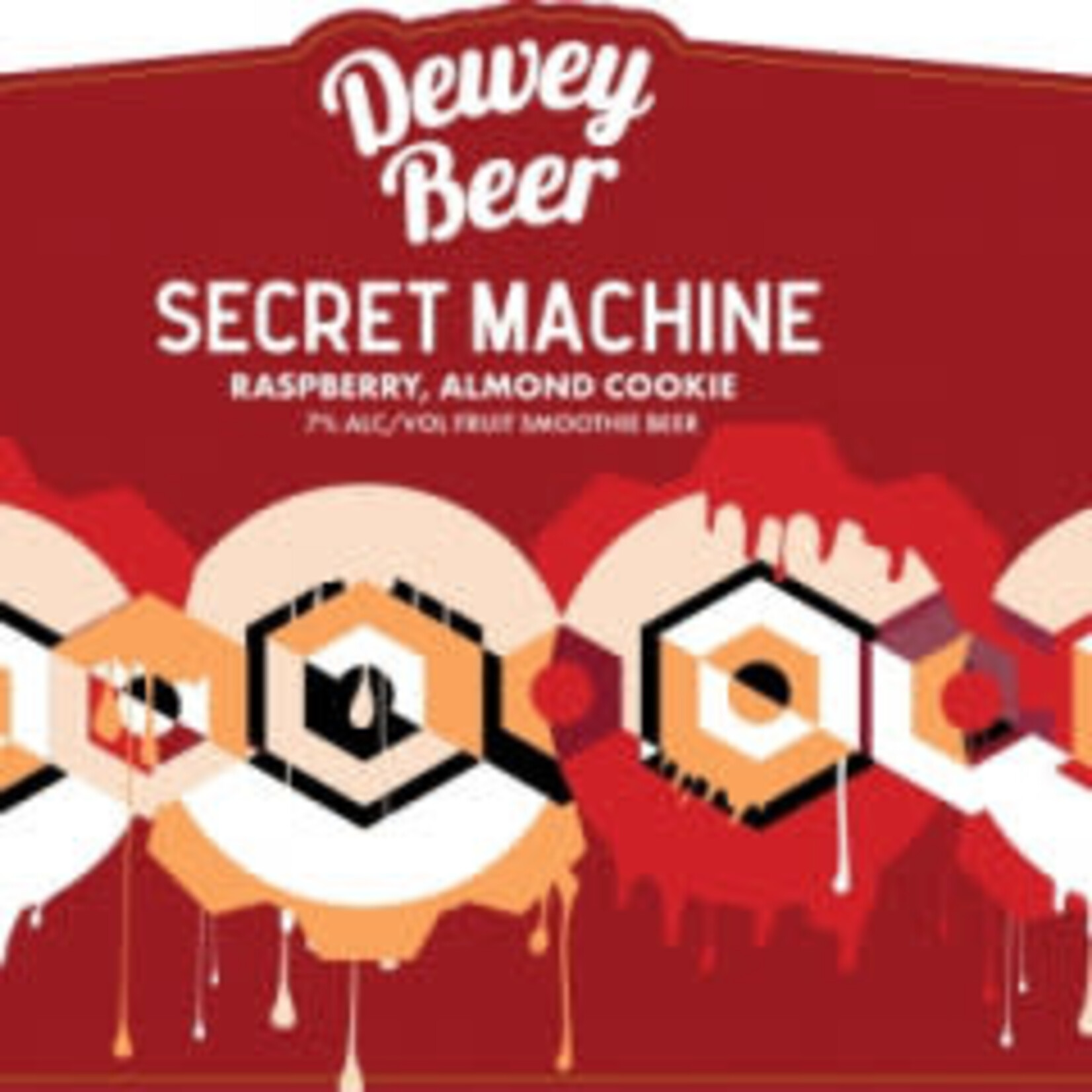 Dewey Secret Machine Raspberry Almond Cookie 16oz CN