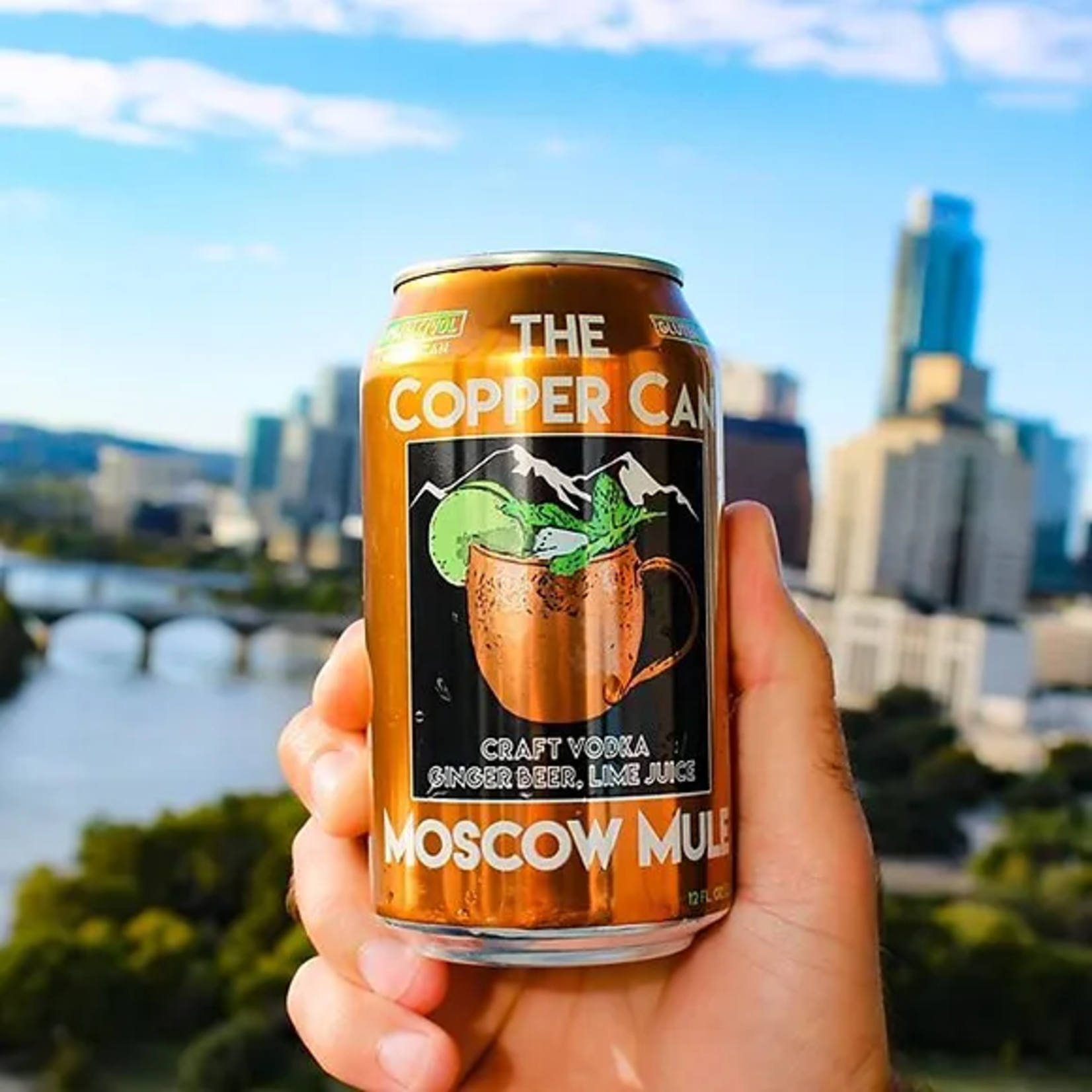 Copper Can Bourbon Mule 4pk CN