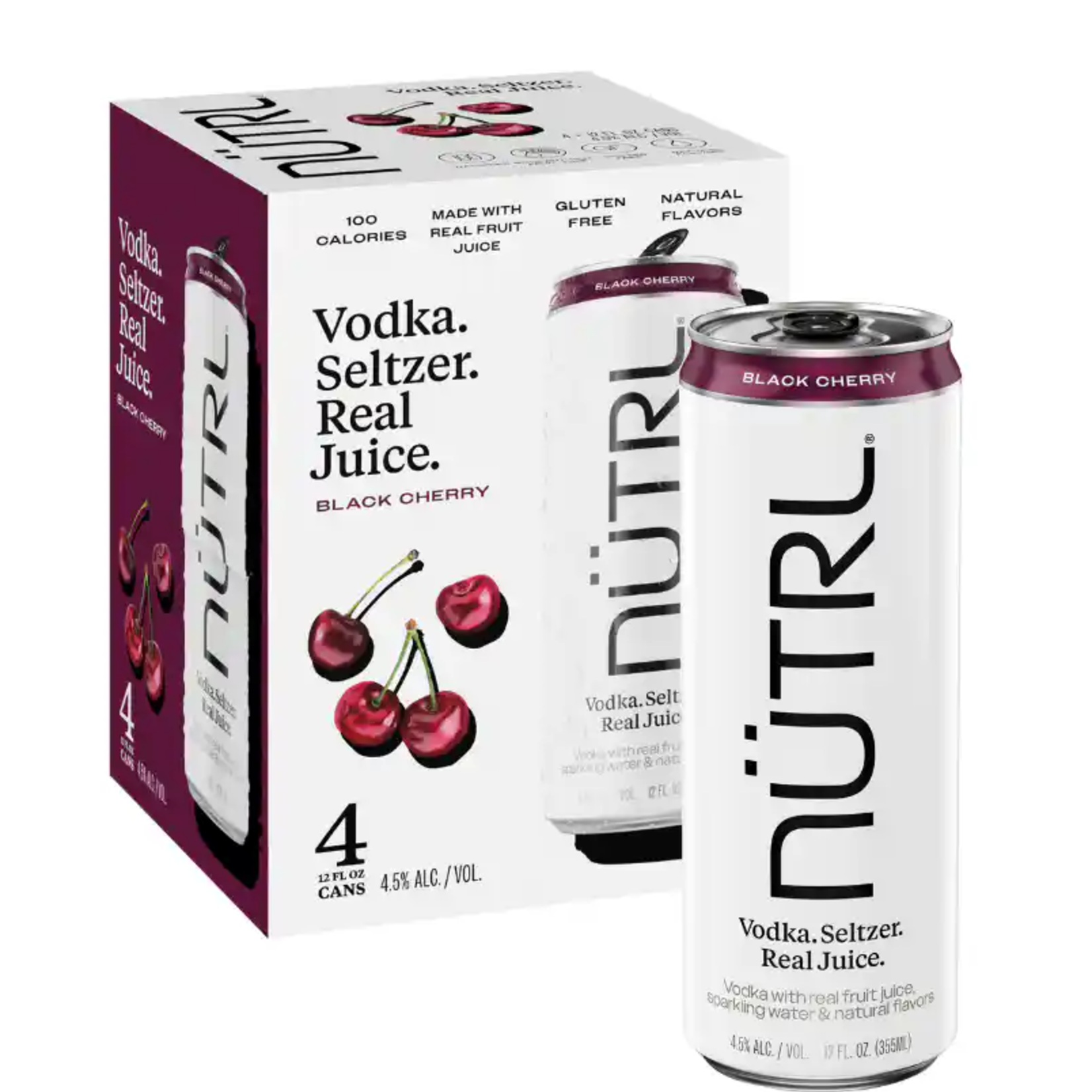 Nutrl Black Cherry 4pk