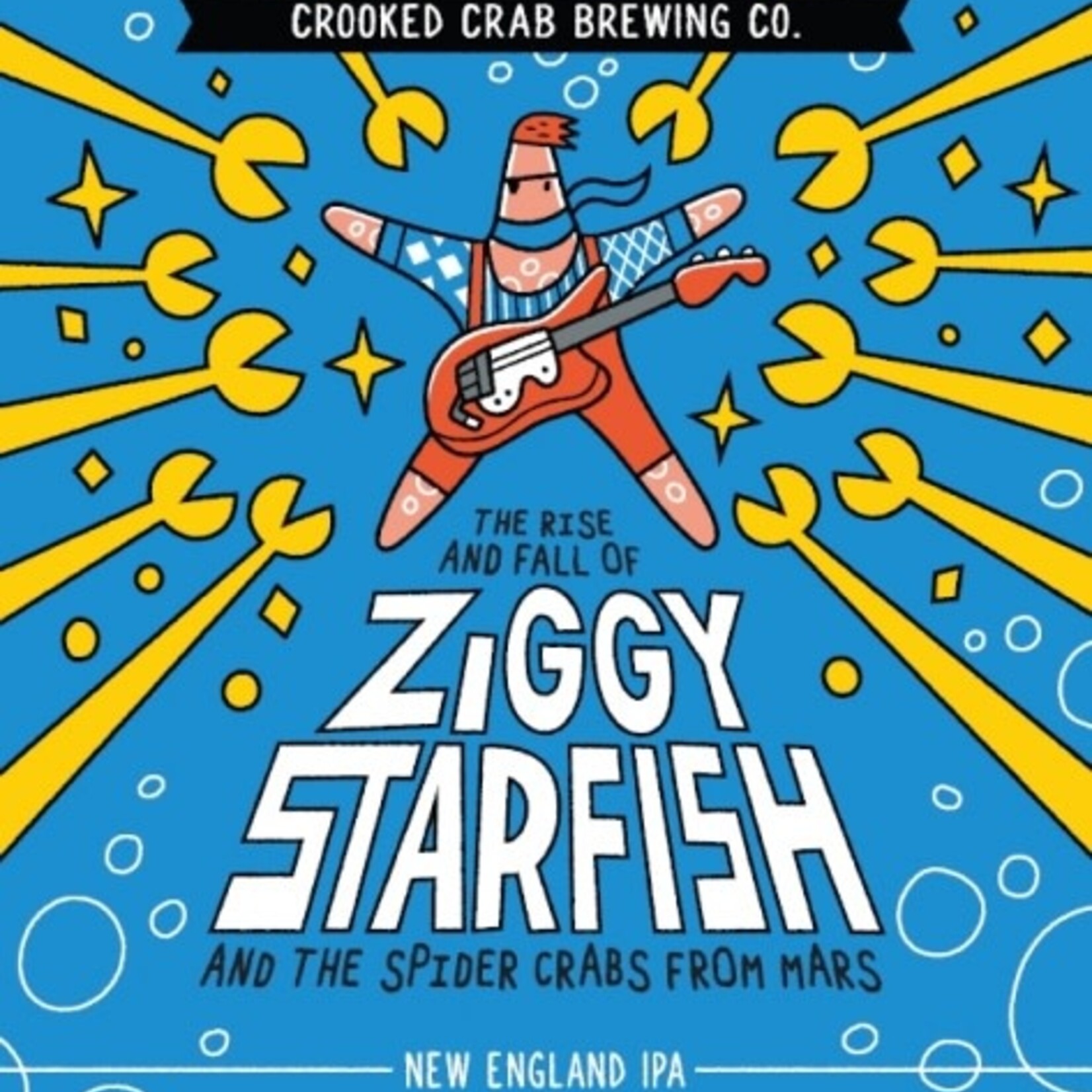 Crooked Crab Ziggy Starfish 16oz CN