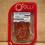 Olli Hot Sopressata Pepper-Garlic Salami 4oz Package