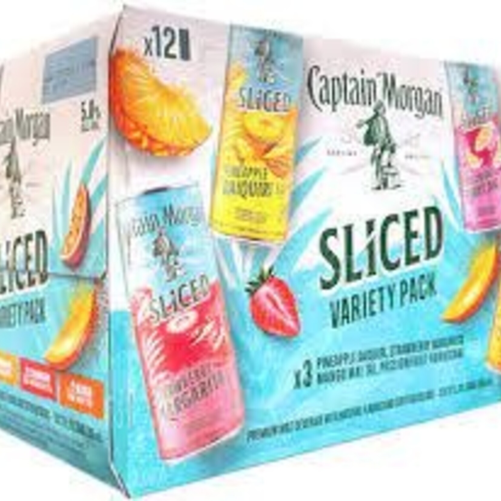 Captain Morgan Sliced Variety 12pk CN