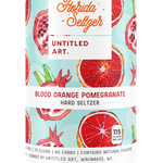 Untitled Art Florida Seltzer Blood Orange Pomegranate 19.2oz CN