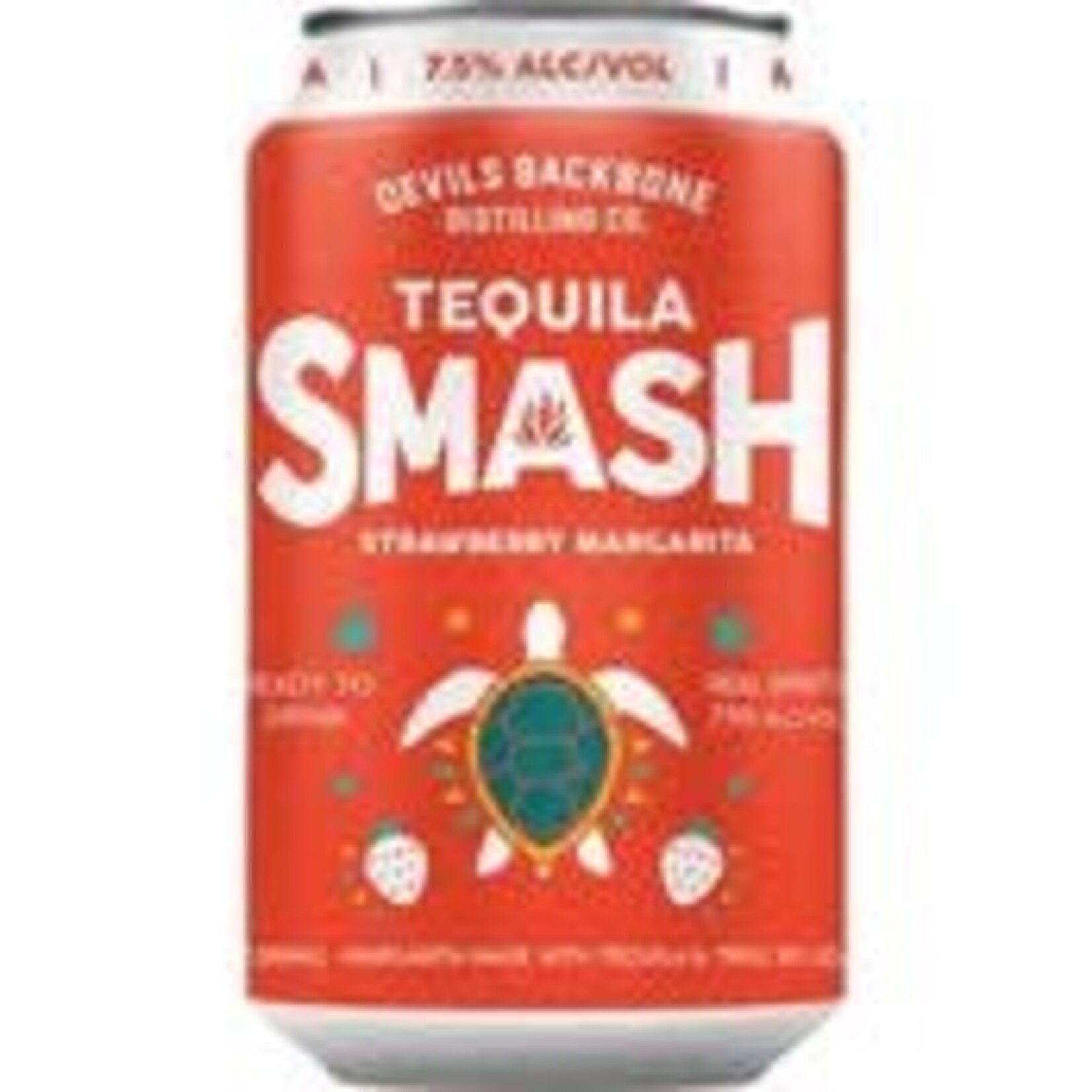 Devil's Backbone Strawberry Margarita Tequila Smash 12oz CN