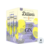Dillon's Gin Cocktail Blackberry Lemon & A Dash Of Elderflower 4pk CN