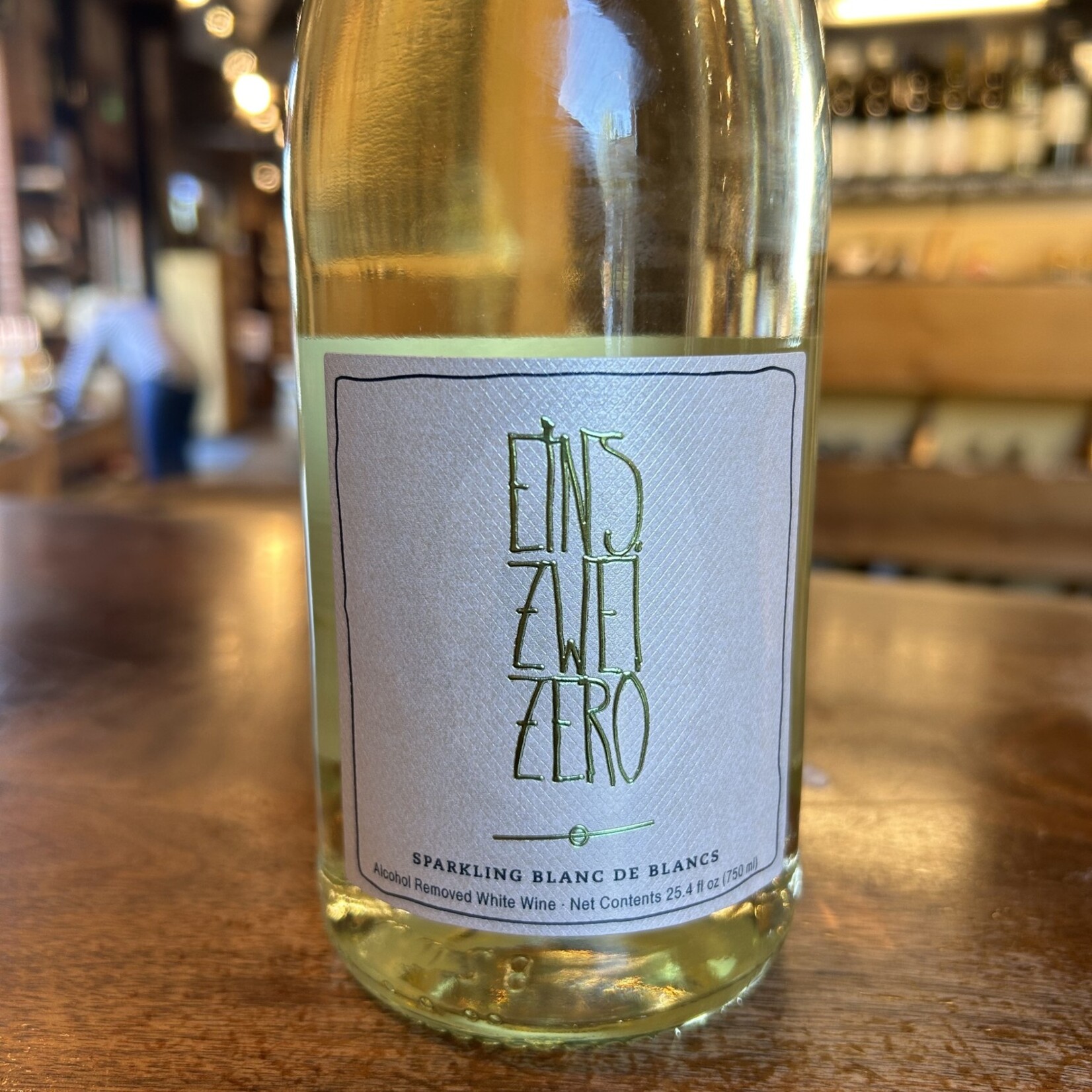Leitz Eins Zwei Zero Sparkling Blanc de Blancs (non alcoholic) 750ml