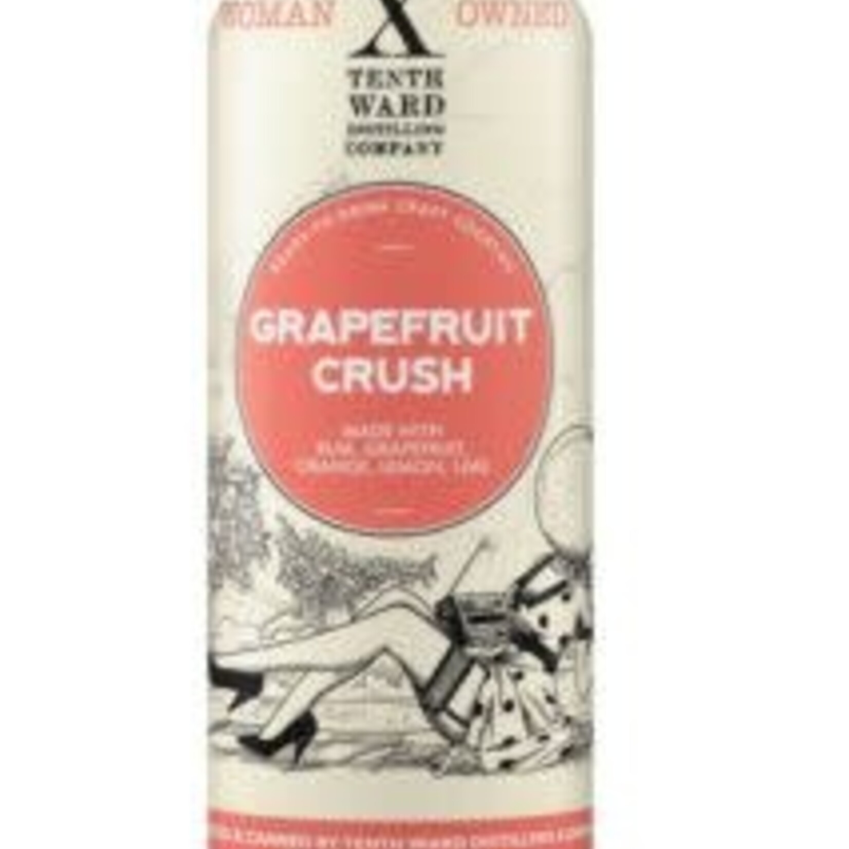 Tenth Ward Grapefruit Crush 4pk CN