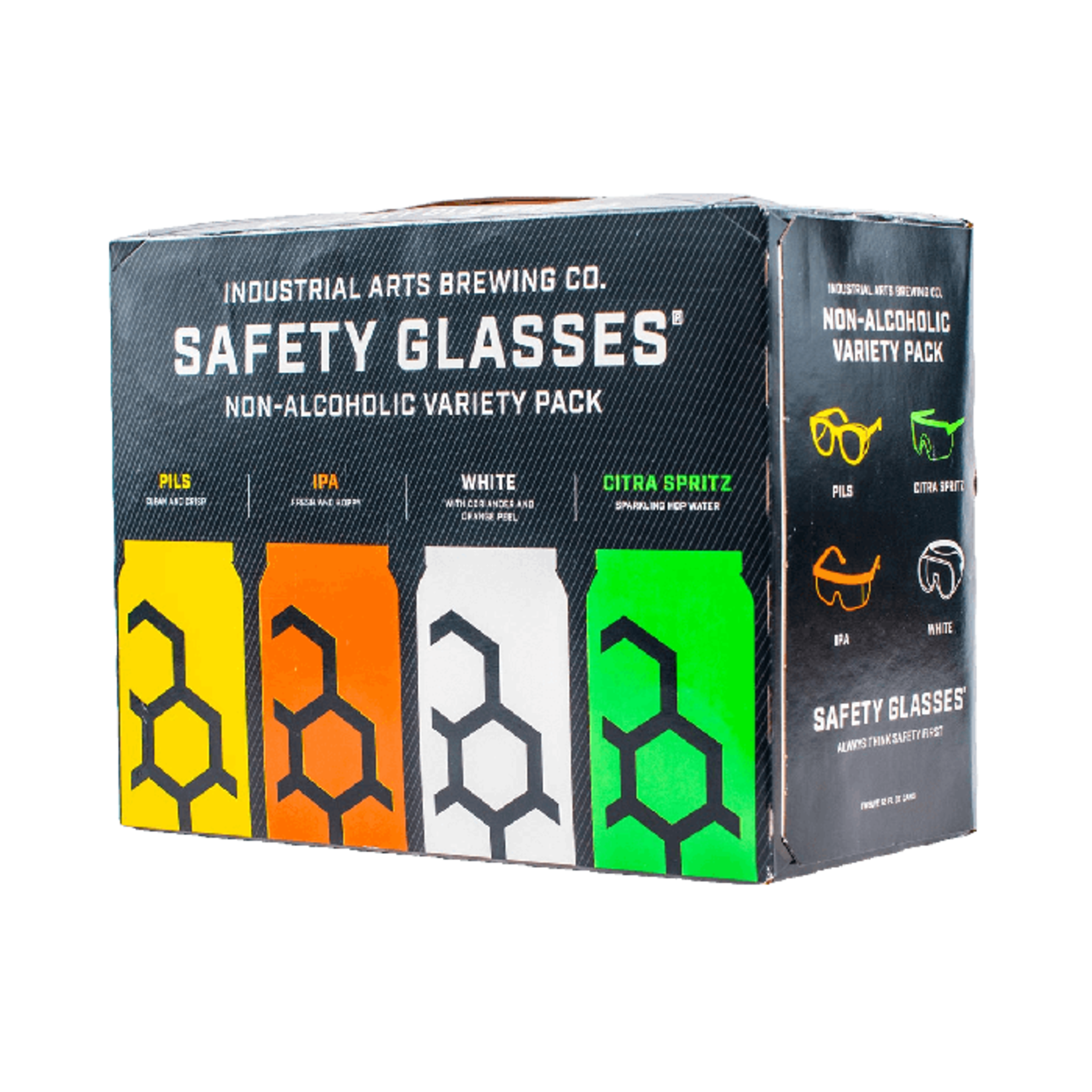 Industrial Arts Safety Glasses N/A Variety 12pk
