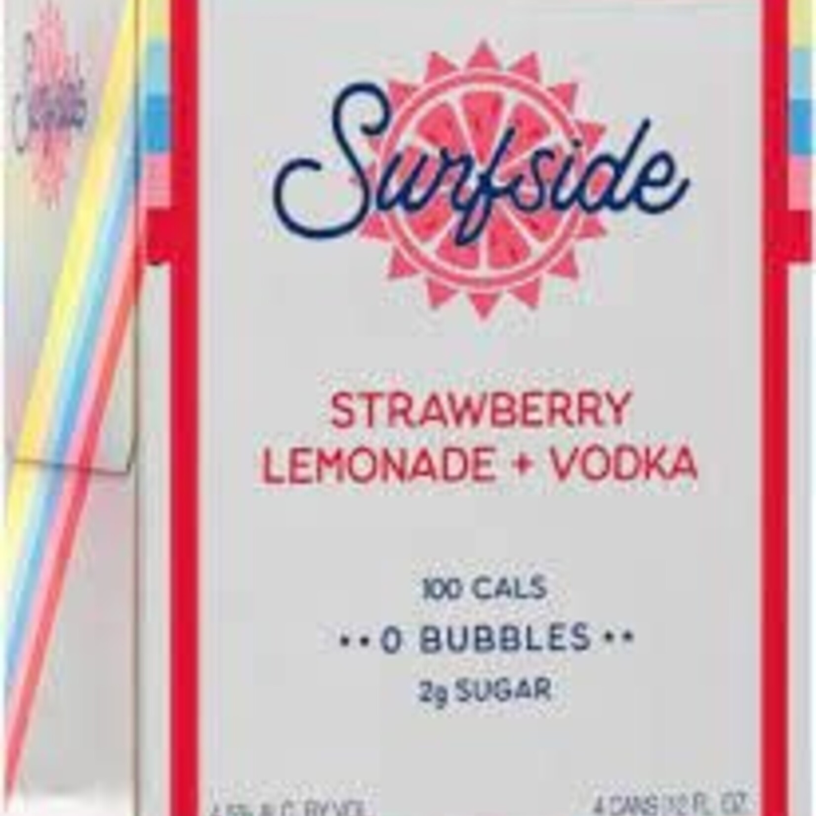 Surfside Strawberry Lemonade Vodka 4pk