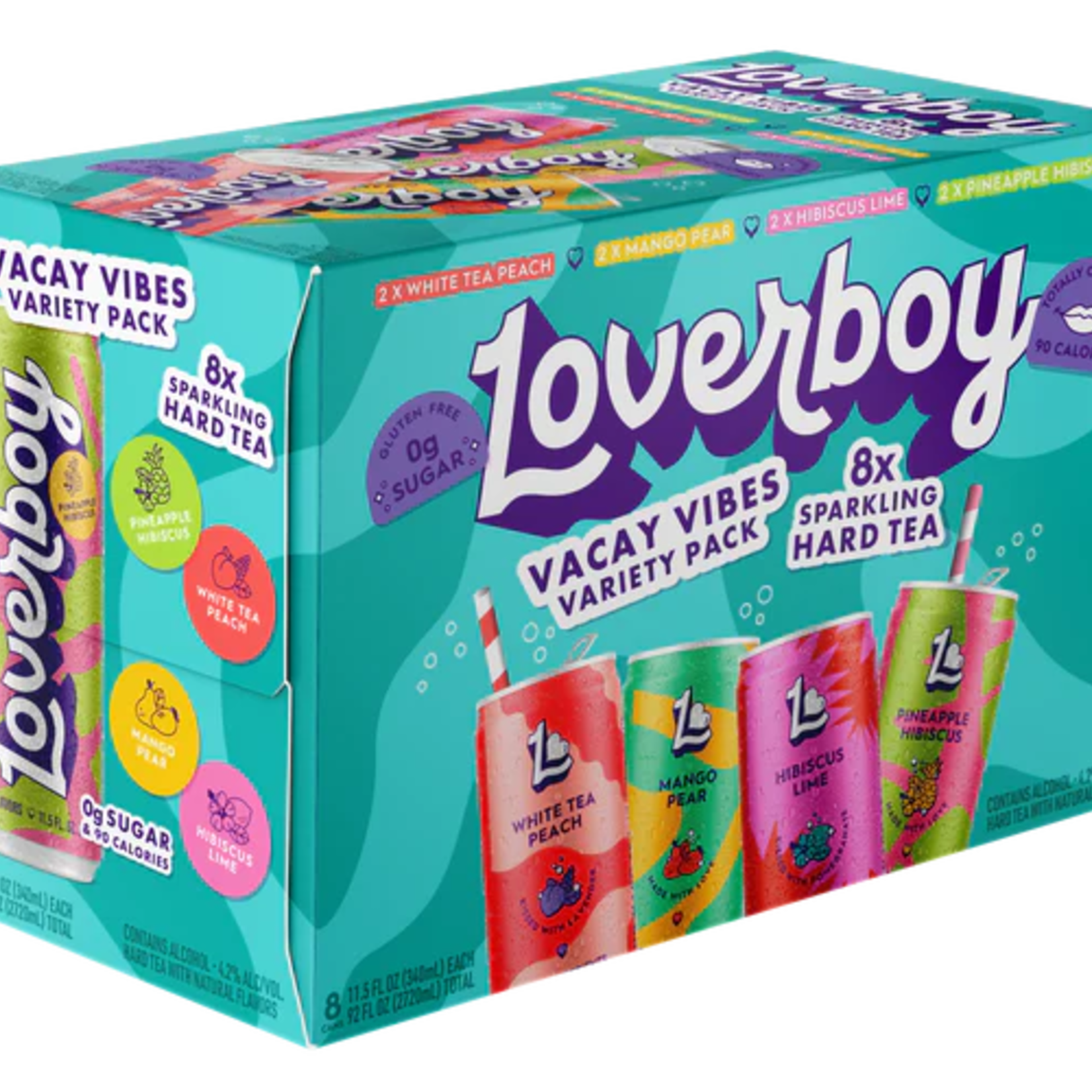 Loverboy Vacay Vibes Variety 8pk CN