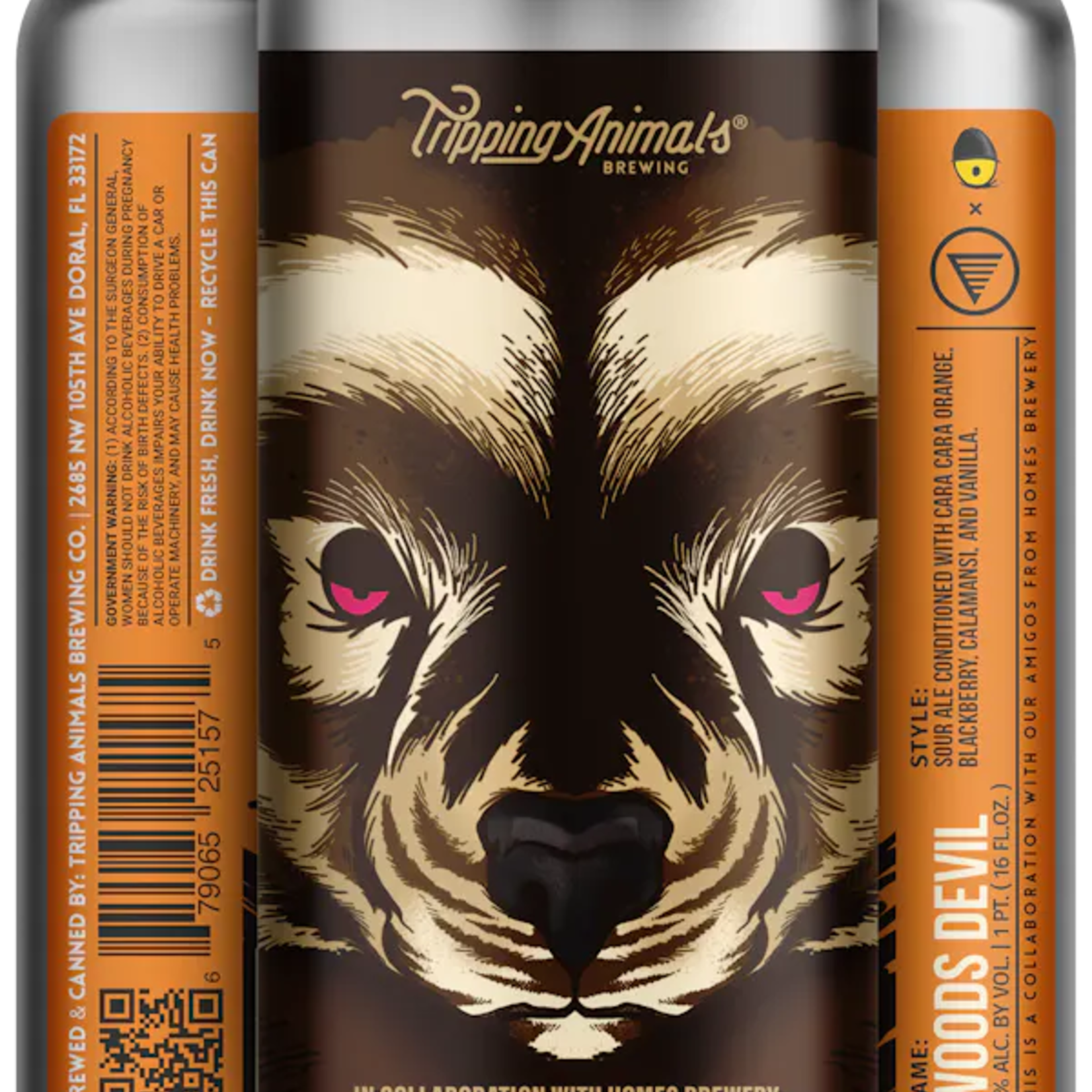 Tripping Animals Woods Devil 16oz CN