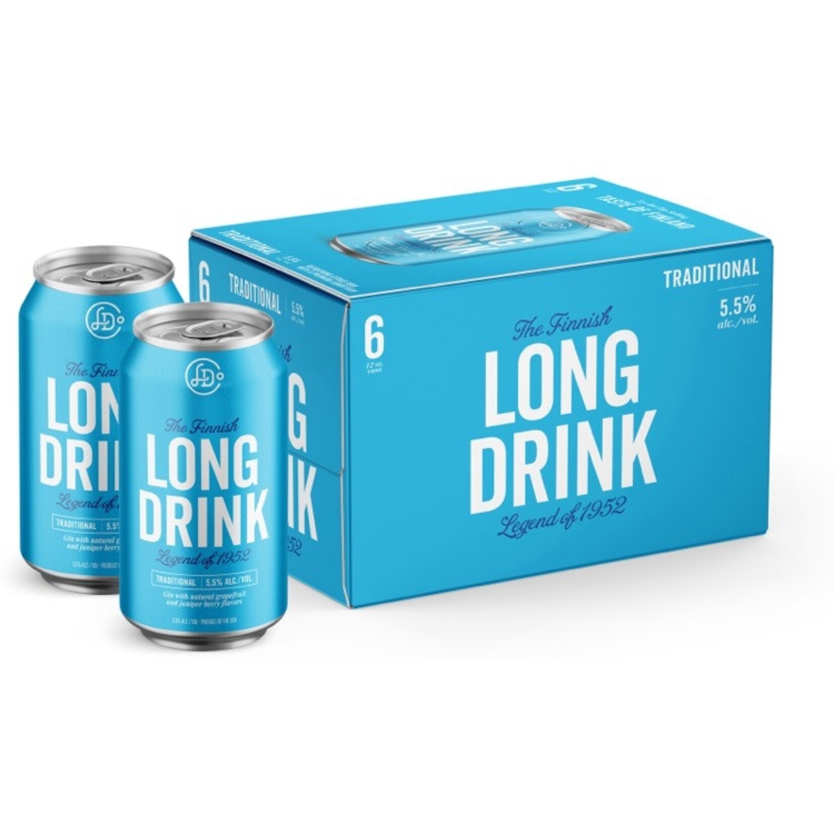 Long Drink Traditional Citrus 6pk CN