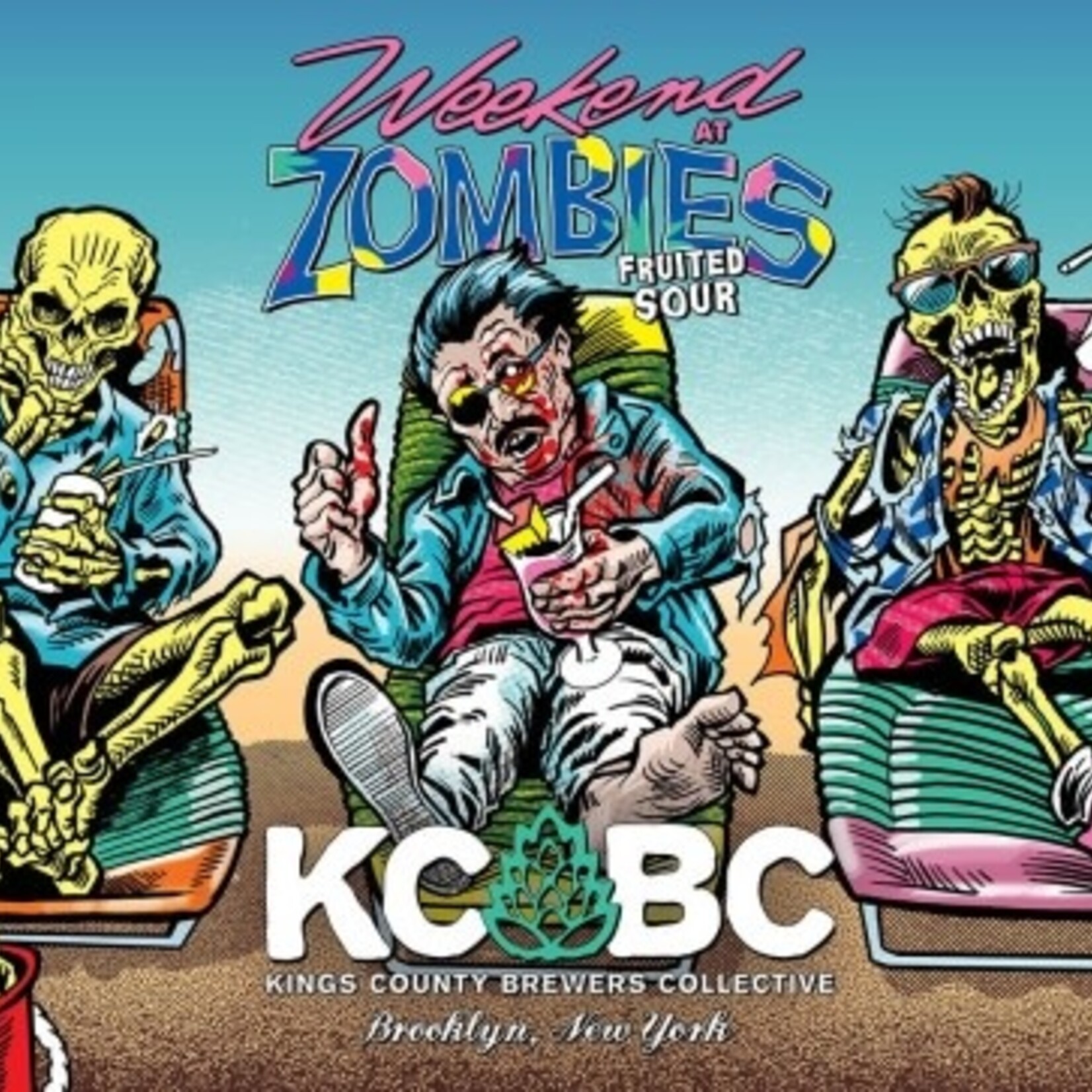 KCBC Weekend At Zombies 4pk CN