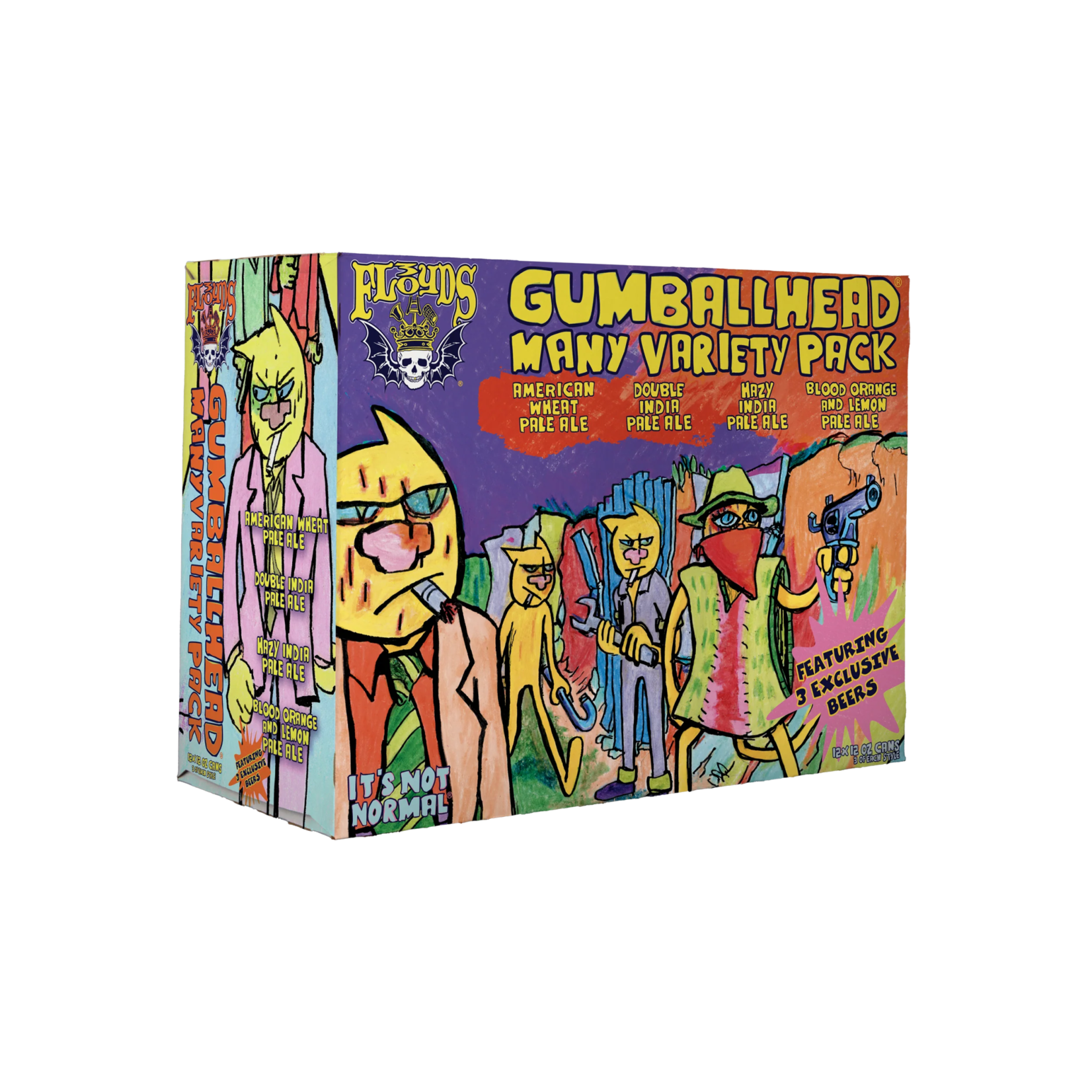 Three Floyds Gumballhead Many Variety 12pk CN