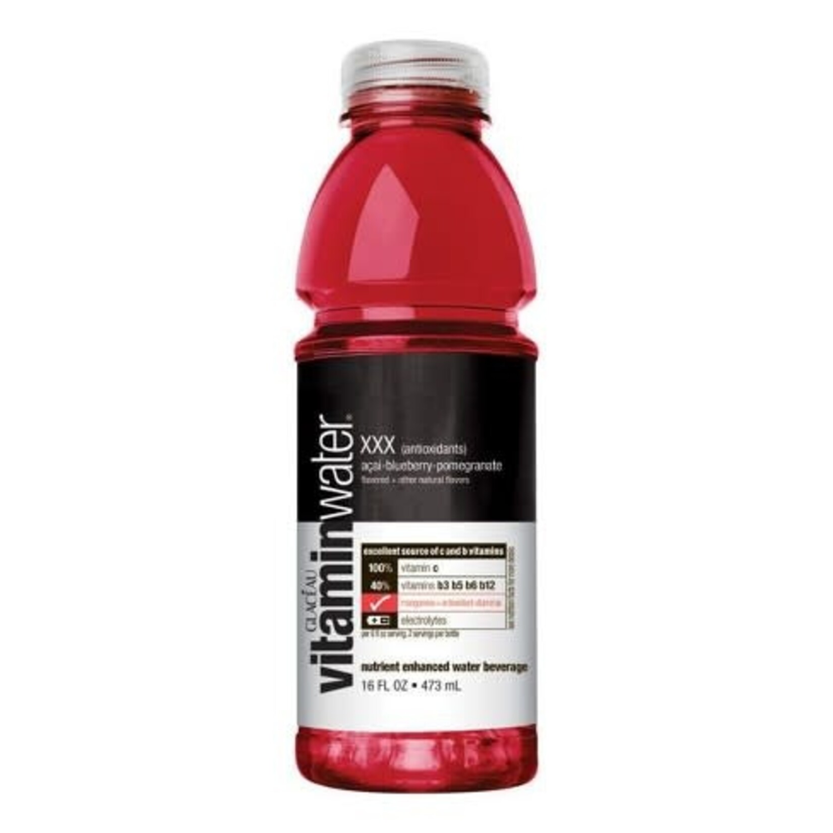 Vitamin Water Essential Acai Blueberry Pomegranate 20oz