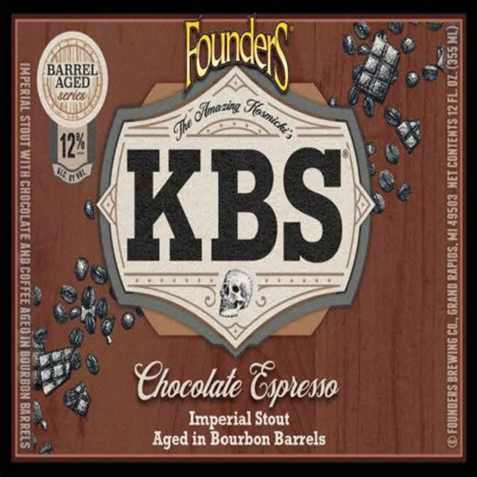 Founders KBS Chocolate Espresso 4pk