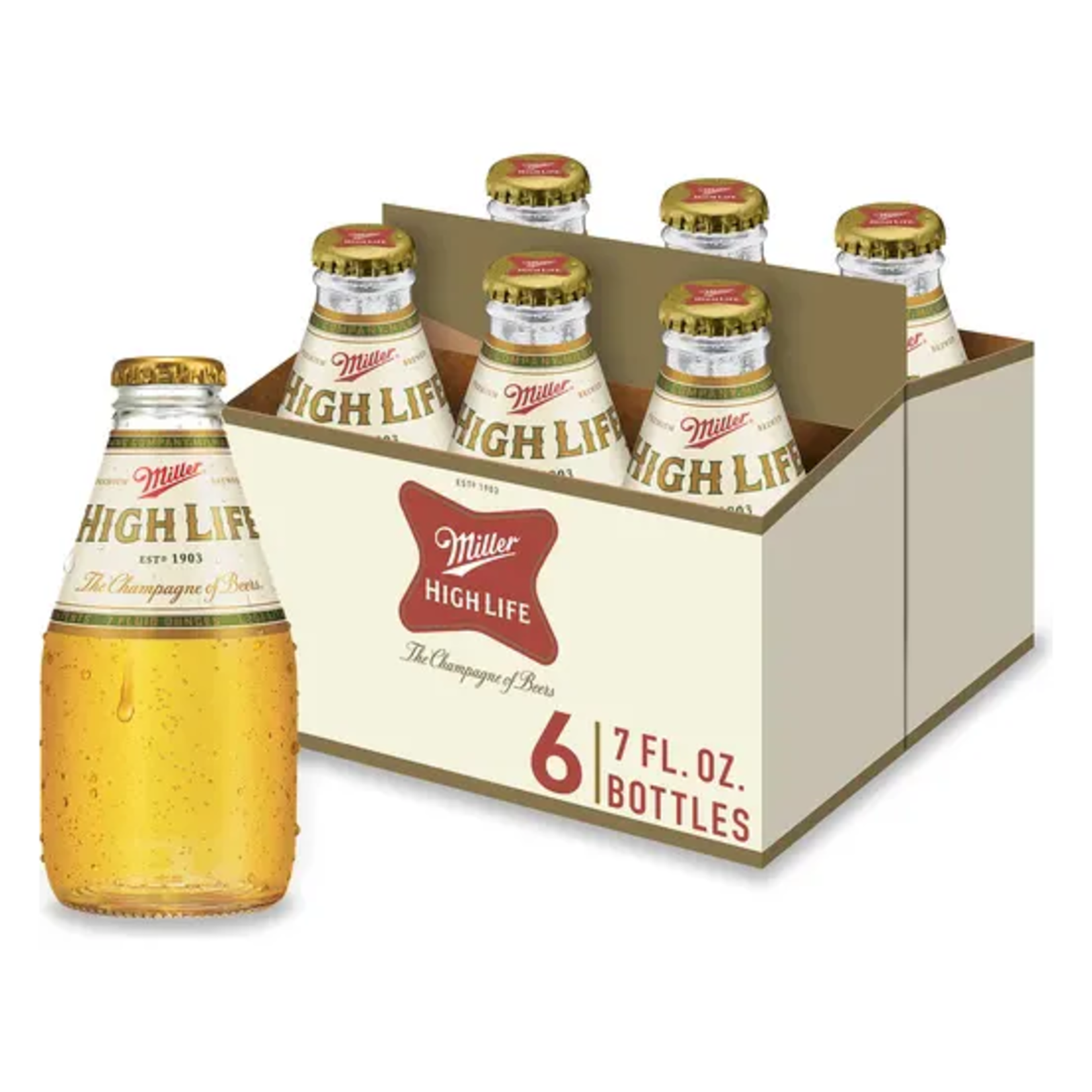 Miller High Life 7oz Pony 6pk