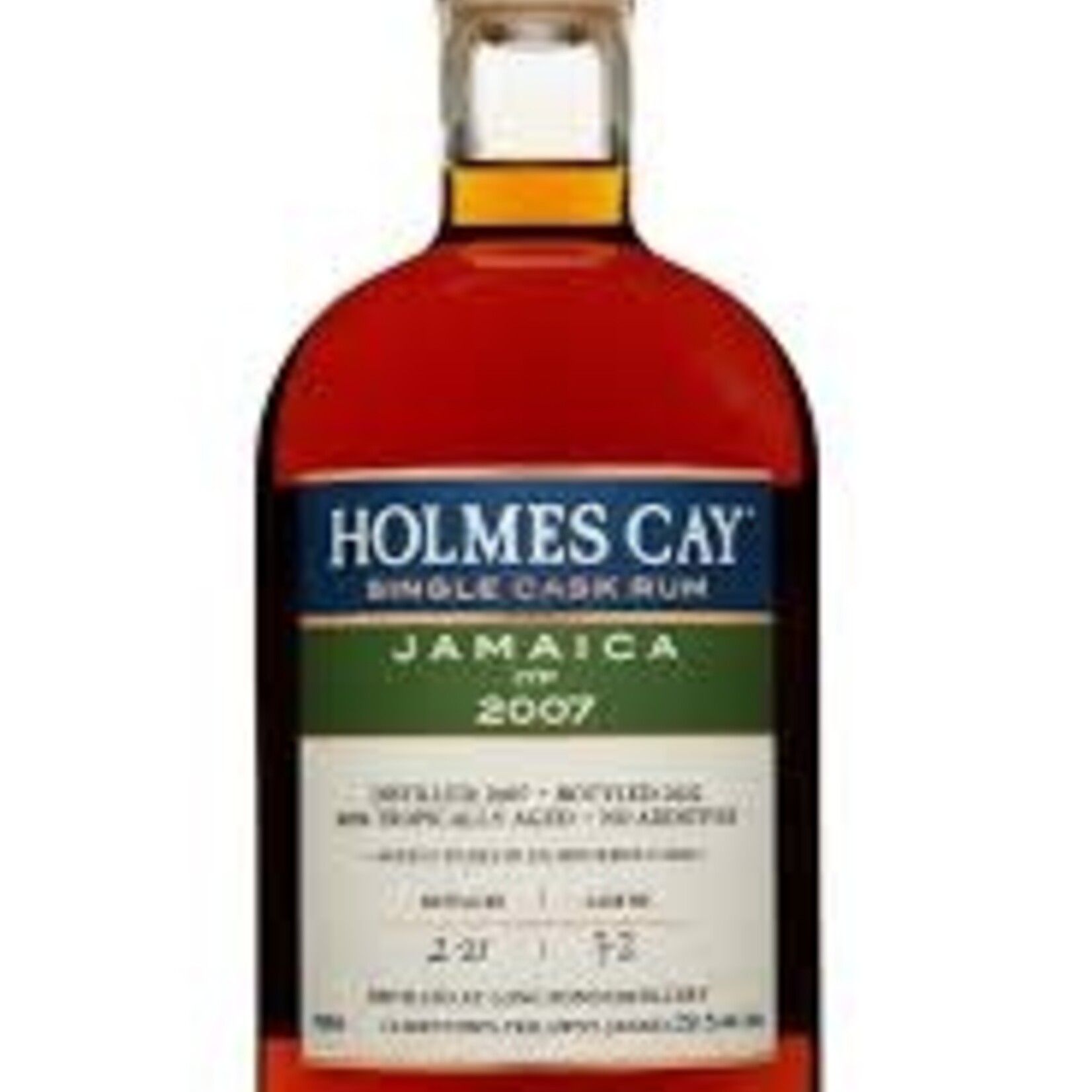 Holmes Cay Jamaica ITP 2007 Rum 750ml