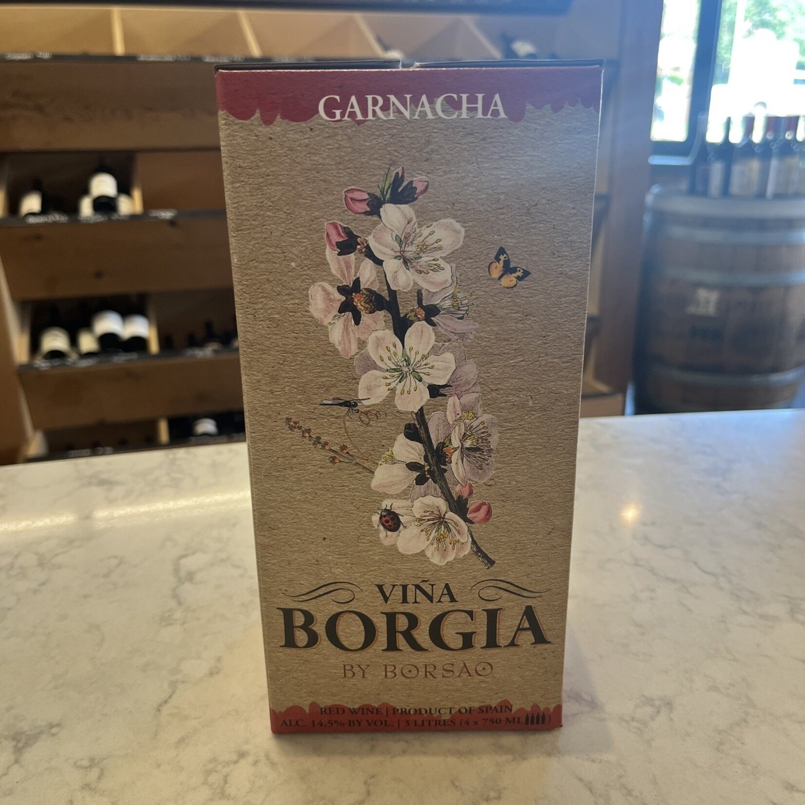 Vina Borgia Garnacha (BIB) (2022)  3L