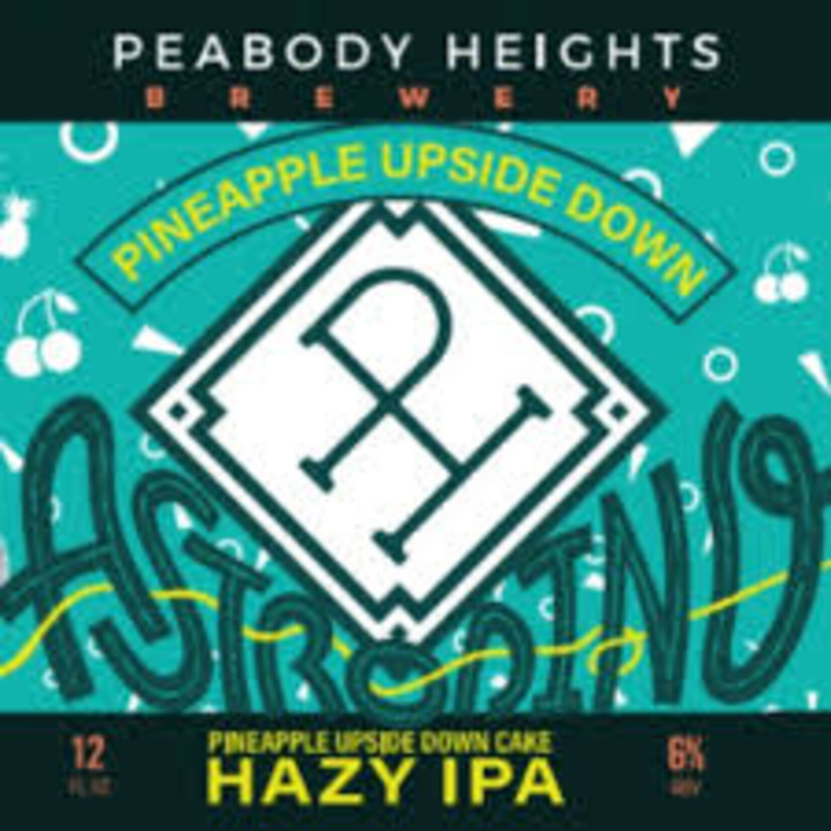 Peabody Heights Pineapple Upside Down Astrodino 6pk