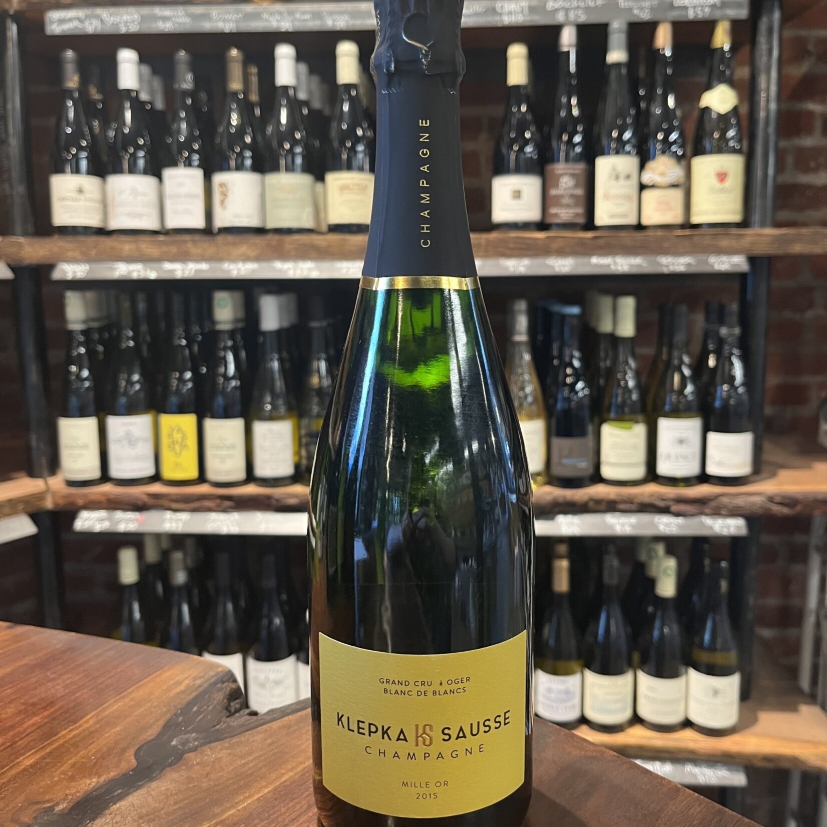 Champagne Klepka Sausse Grand Cru à Oger Blanc de Blancs Mille Or (2015) 750mL