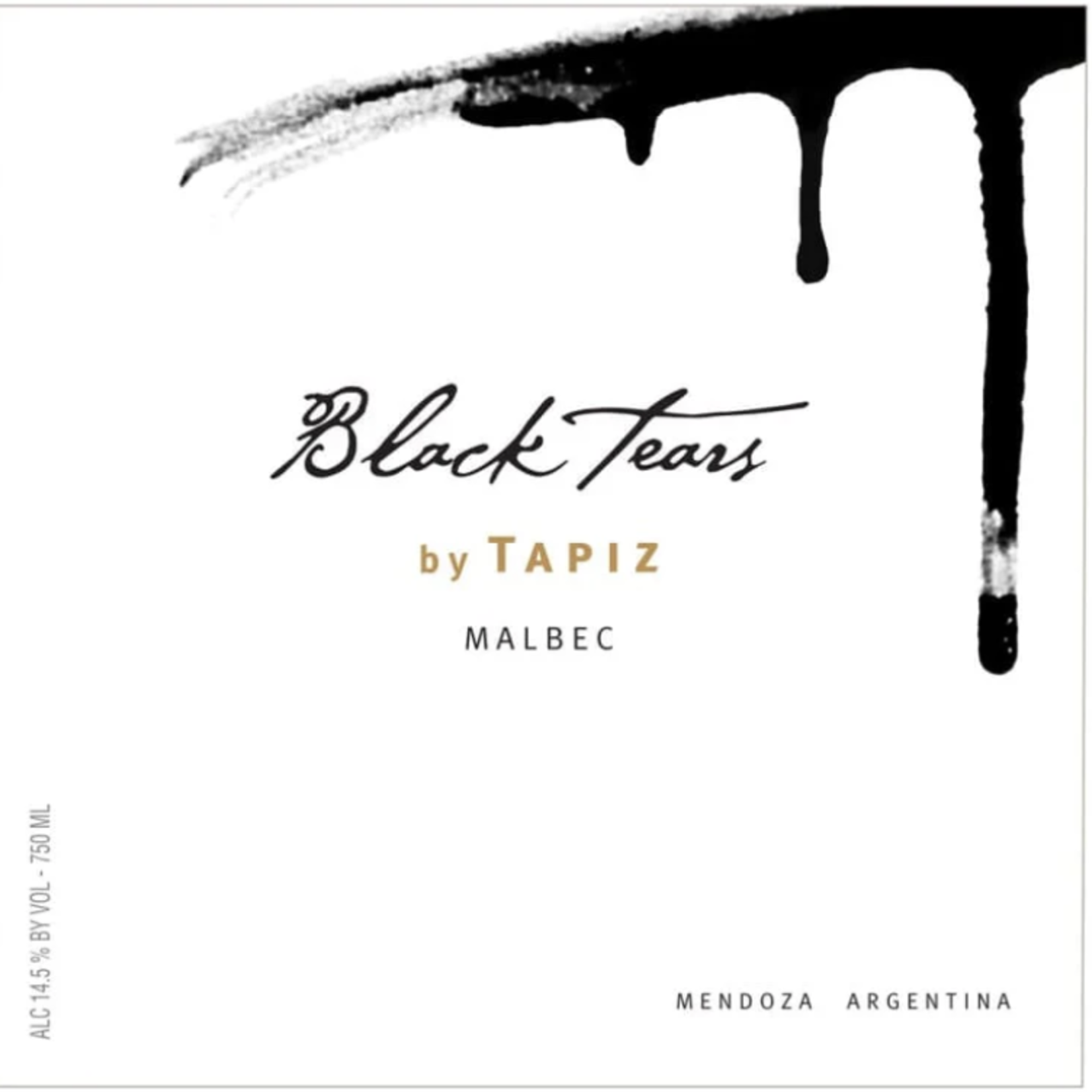 Tapiz 'Black Tears' Malbec (2018) 750ml