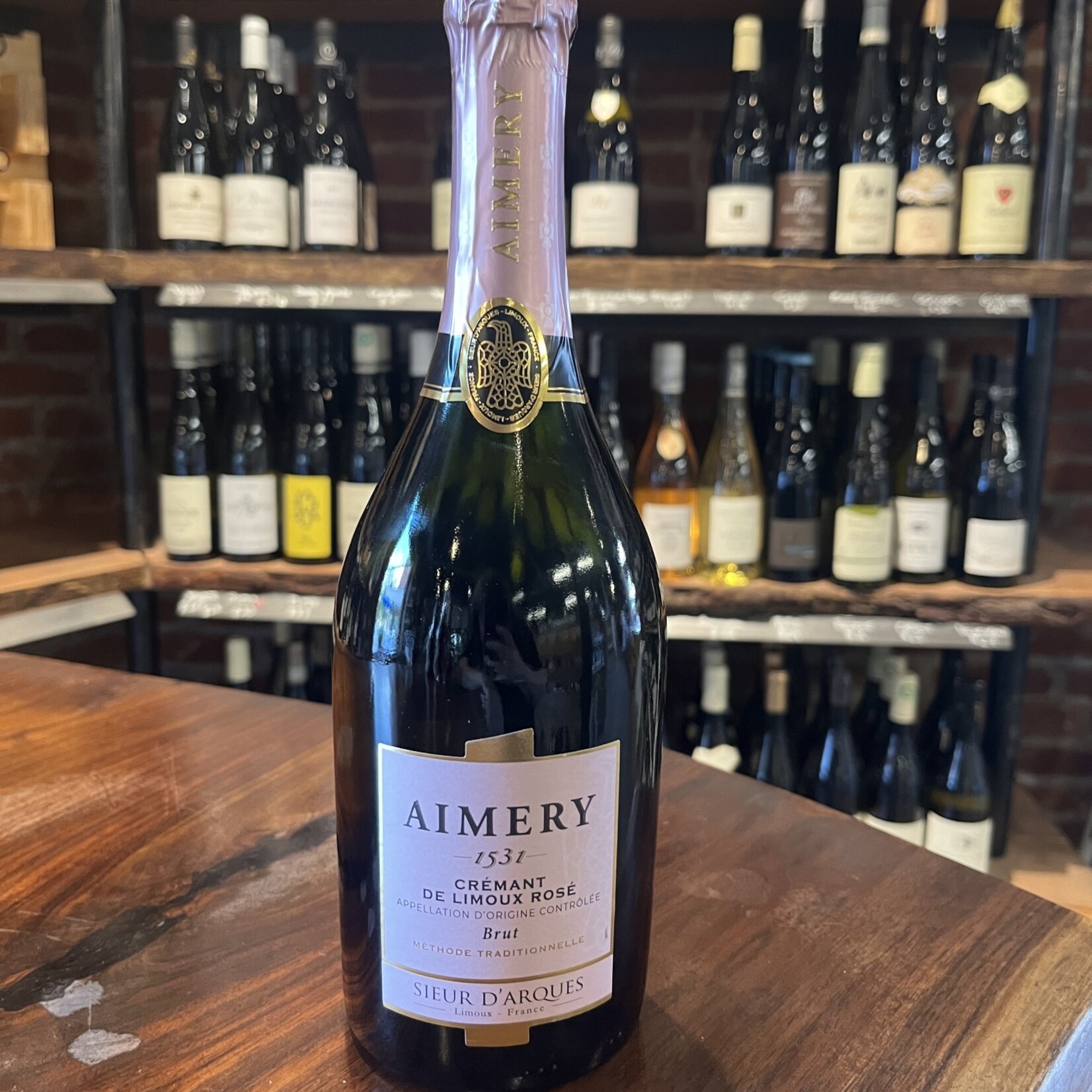 Aimery, Cremant de Limoux Rosé (NV), 750mL